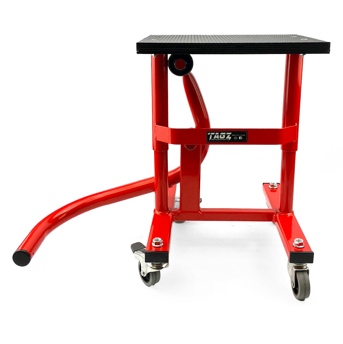 Tag-z Hd Jack-up-stand Twin Leg V5, Wheel About Jack-up-stand, MX & Enduro 125>625cc Bikes