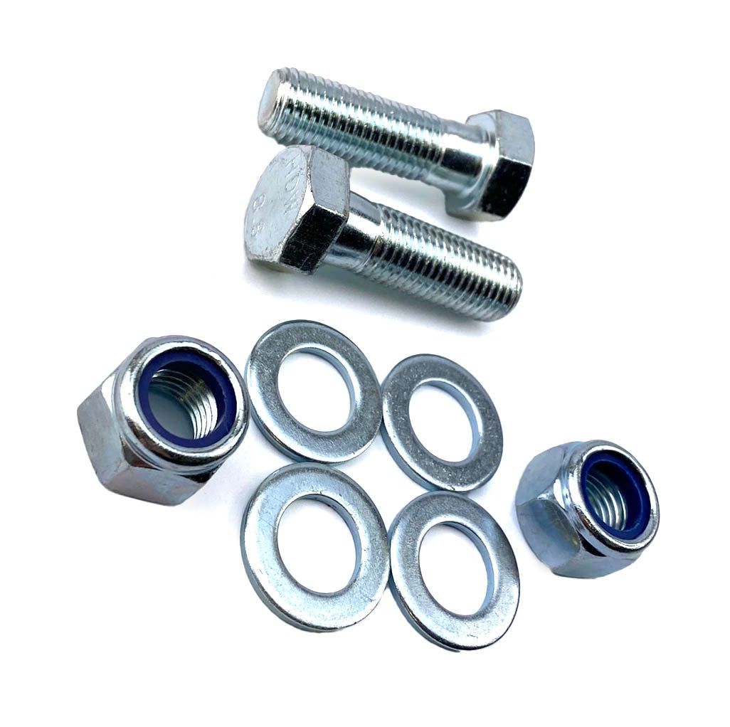 Tag-z M16x50mm Hardware Nut and Bolt Kit for Car Bike Rack Hitch Spacer