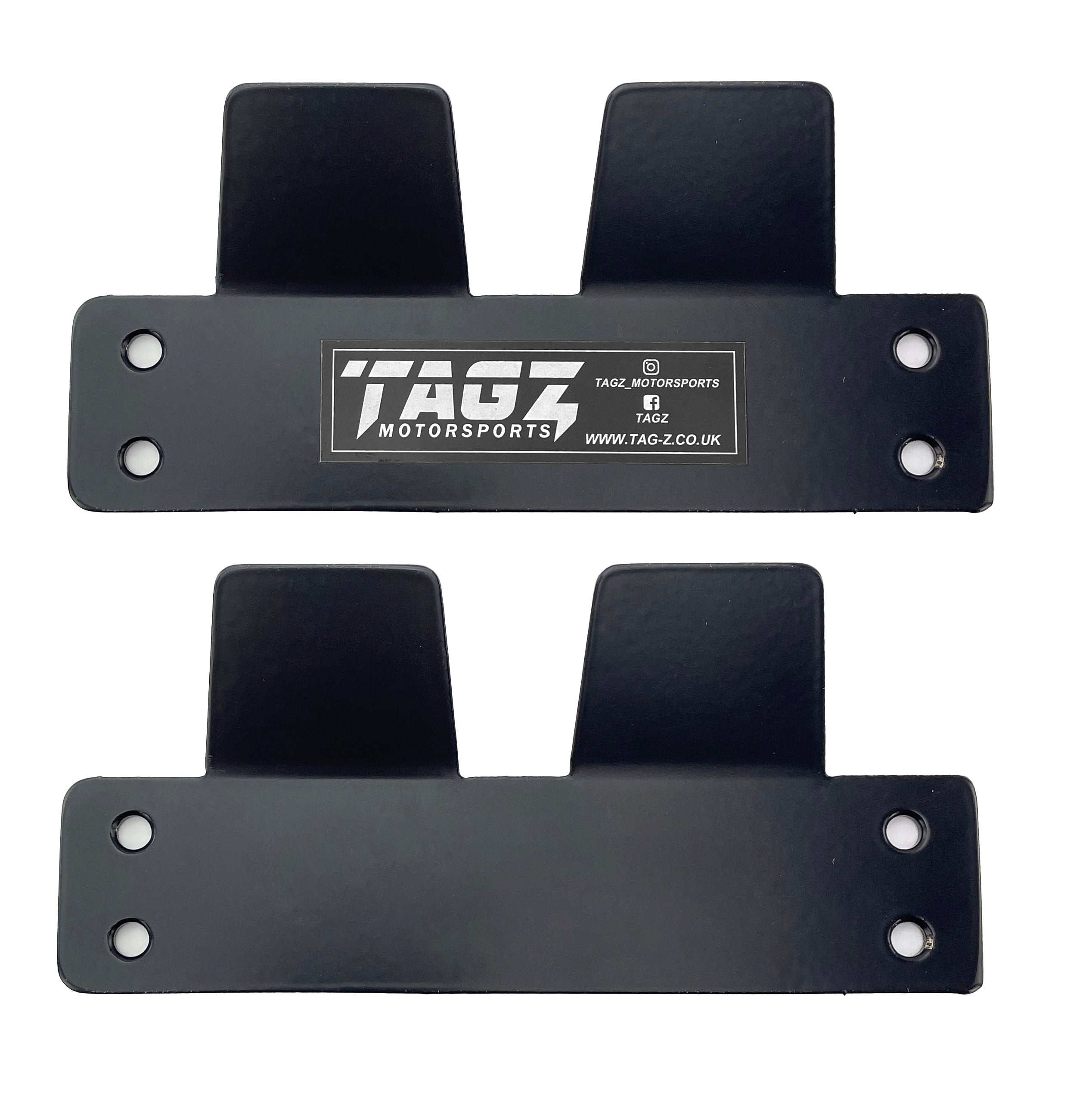 TAG-Z Motorsports Single Loading Ramp Transport Storage Hanger 3mm Steel - Black