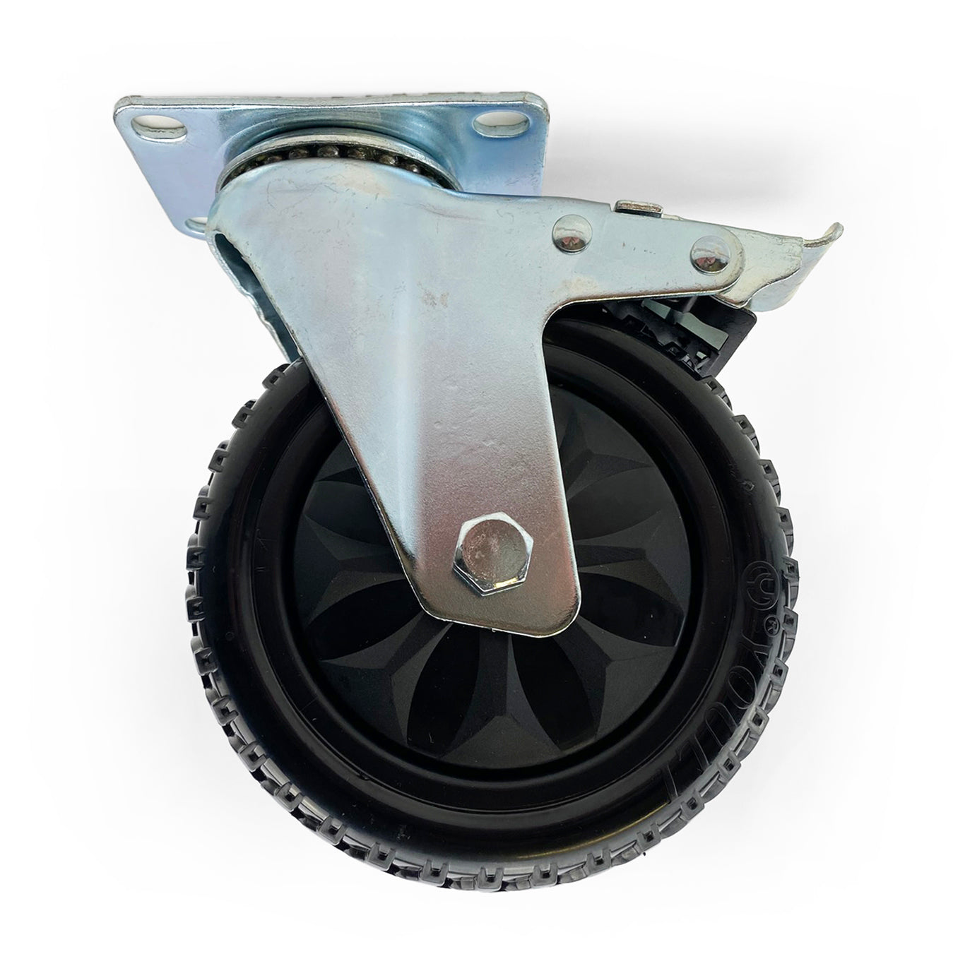 Dirt Racing Castor Wheel Heavy Duty 5 Rotation with Brake - Each