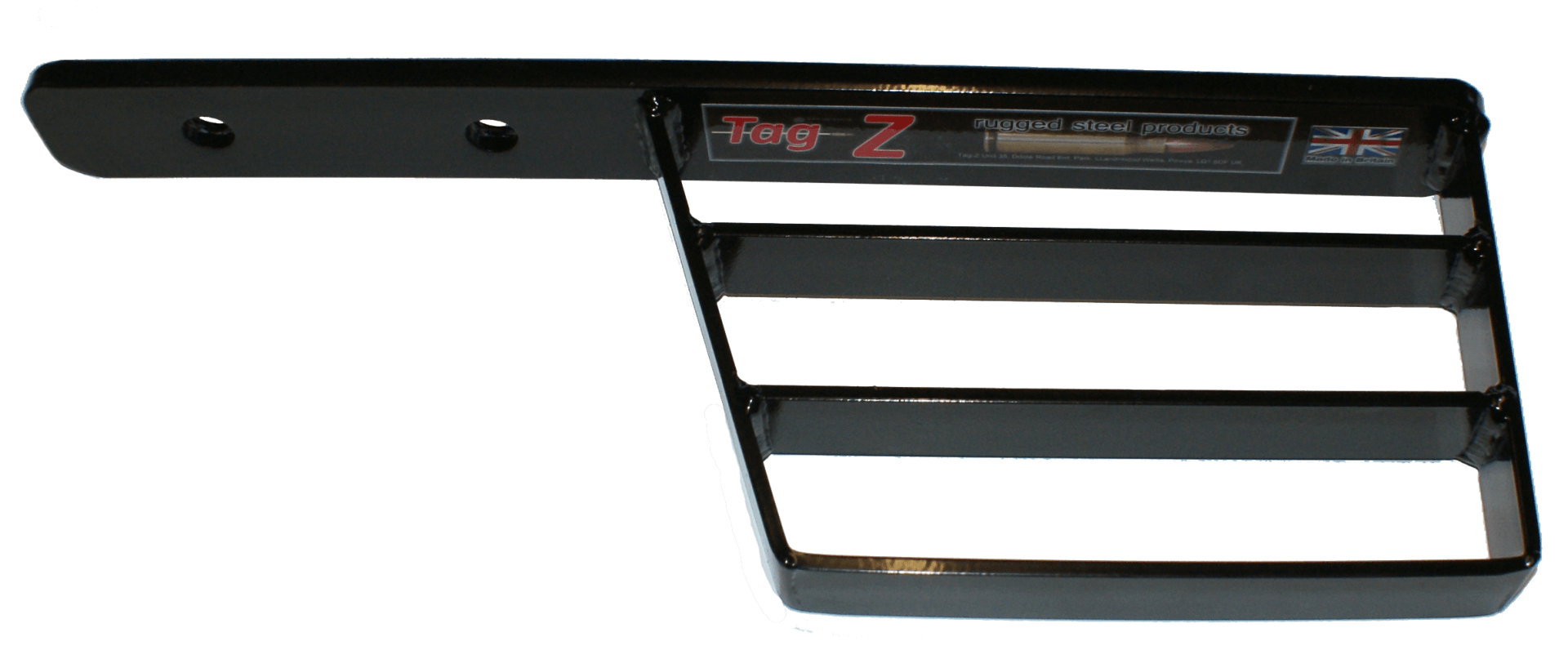 Tag-z Single Tow Bar Step Black, Van / Truck / Lorry / Pickup