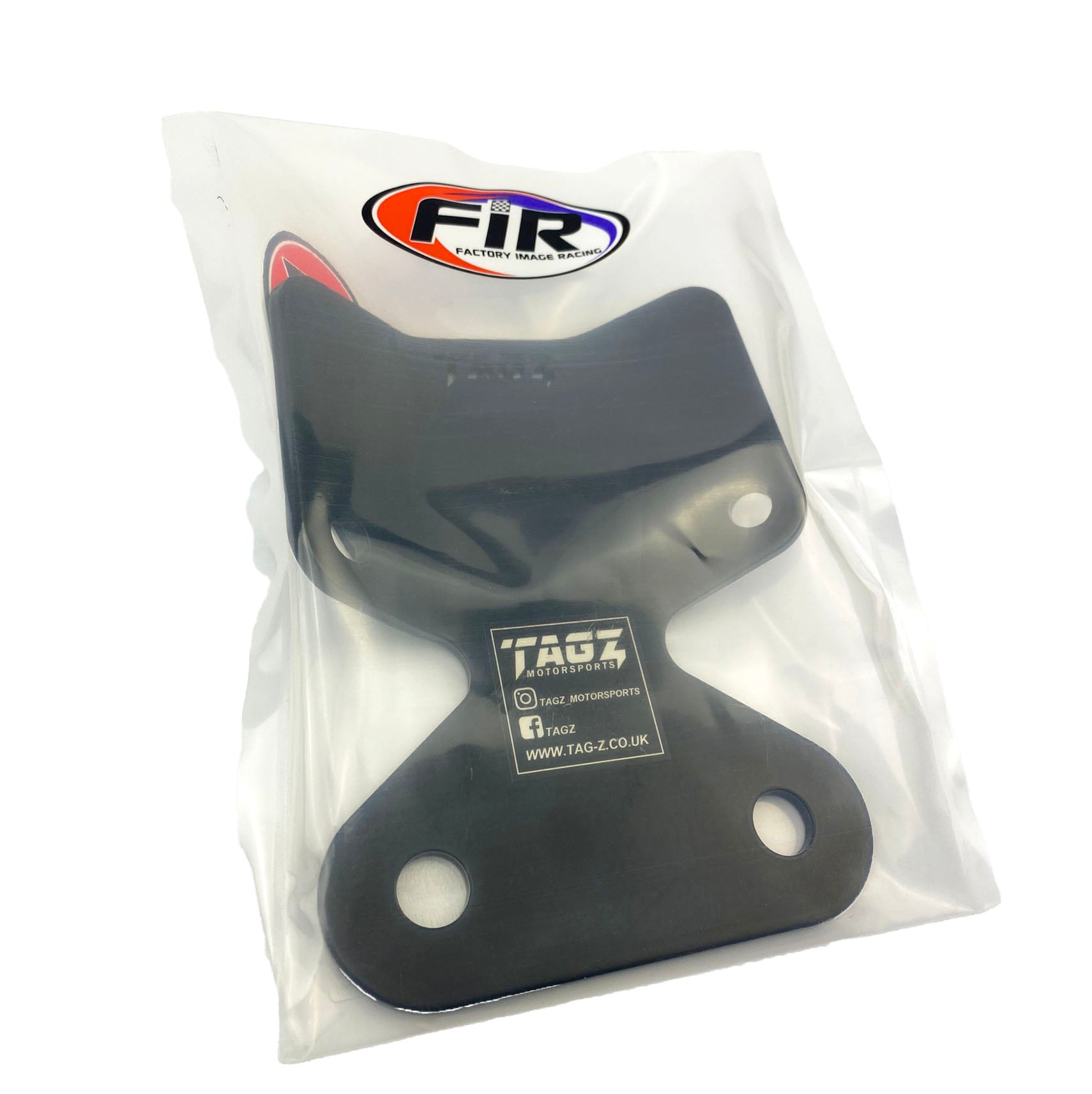 Tag-z 5mm Heavy Duty Plate Black, Tow Bar Bumper Protector Plate