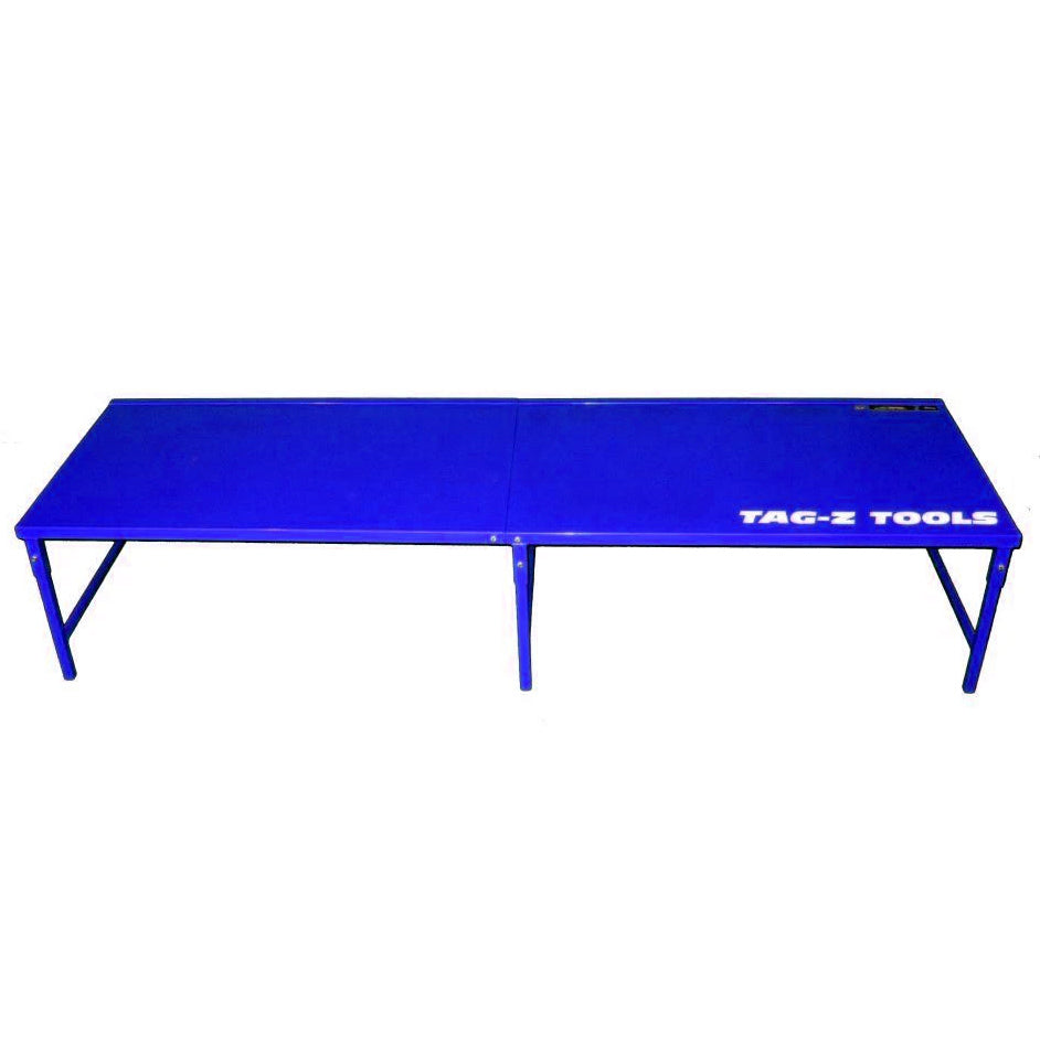 Tag-z Motorcycle Workbench 440, YZ Blue, Bike Work Bench, 42kg Freight Charge L115xh20xw70cm