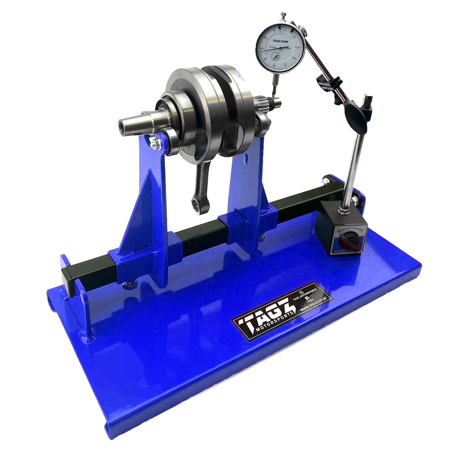 Tag-z Pro Crank Balance Stand Blue, Www.tag-z.co.uk