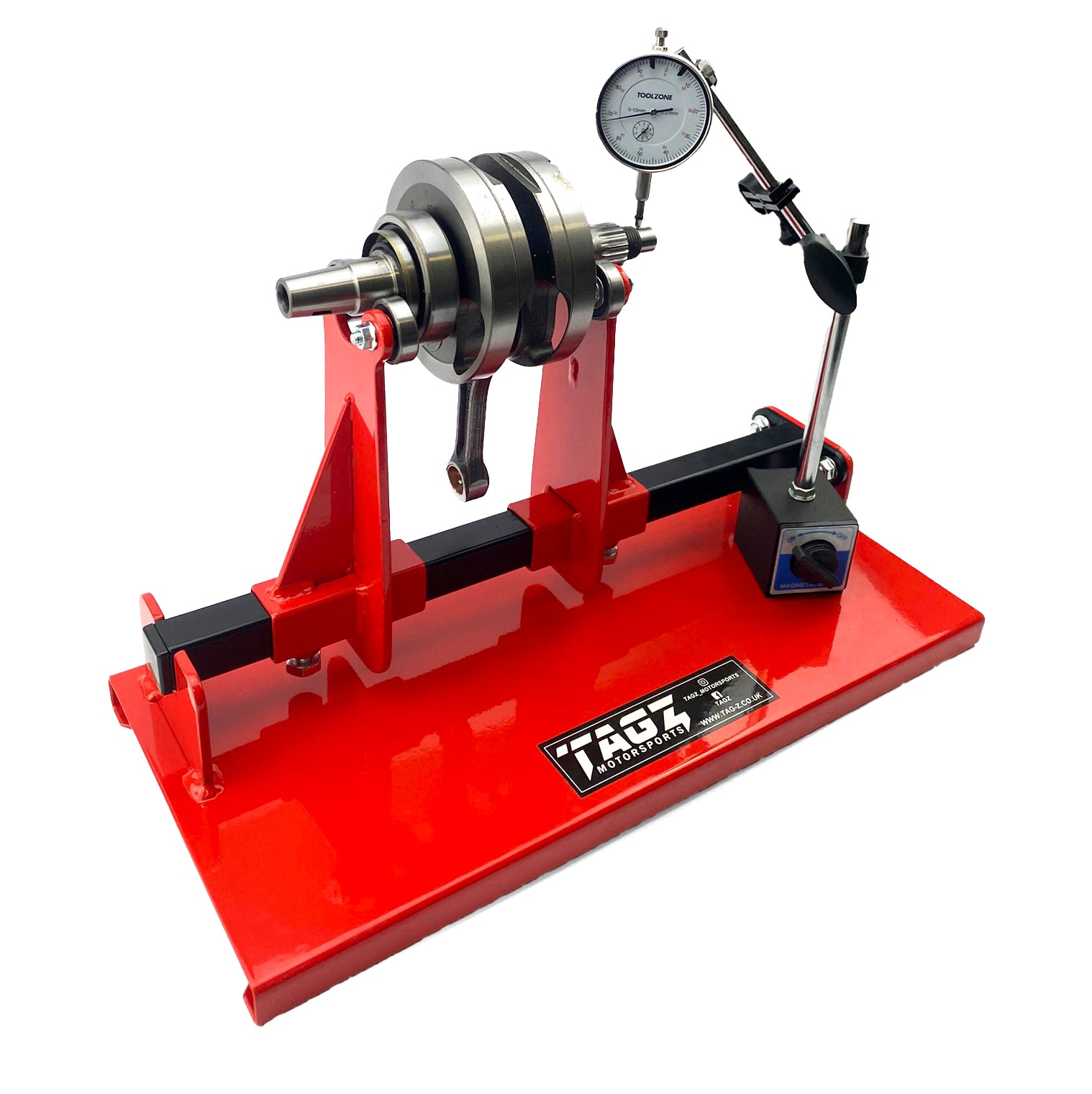 Tag-z Pro Crank Balance Stand Red, Www.tag-z.co.uk