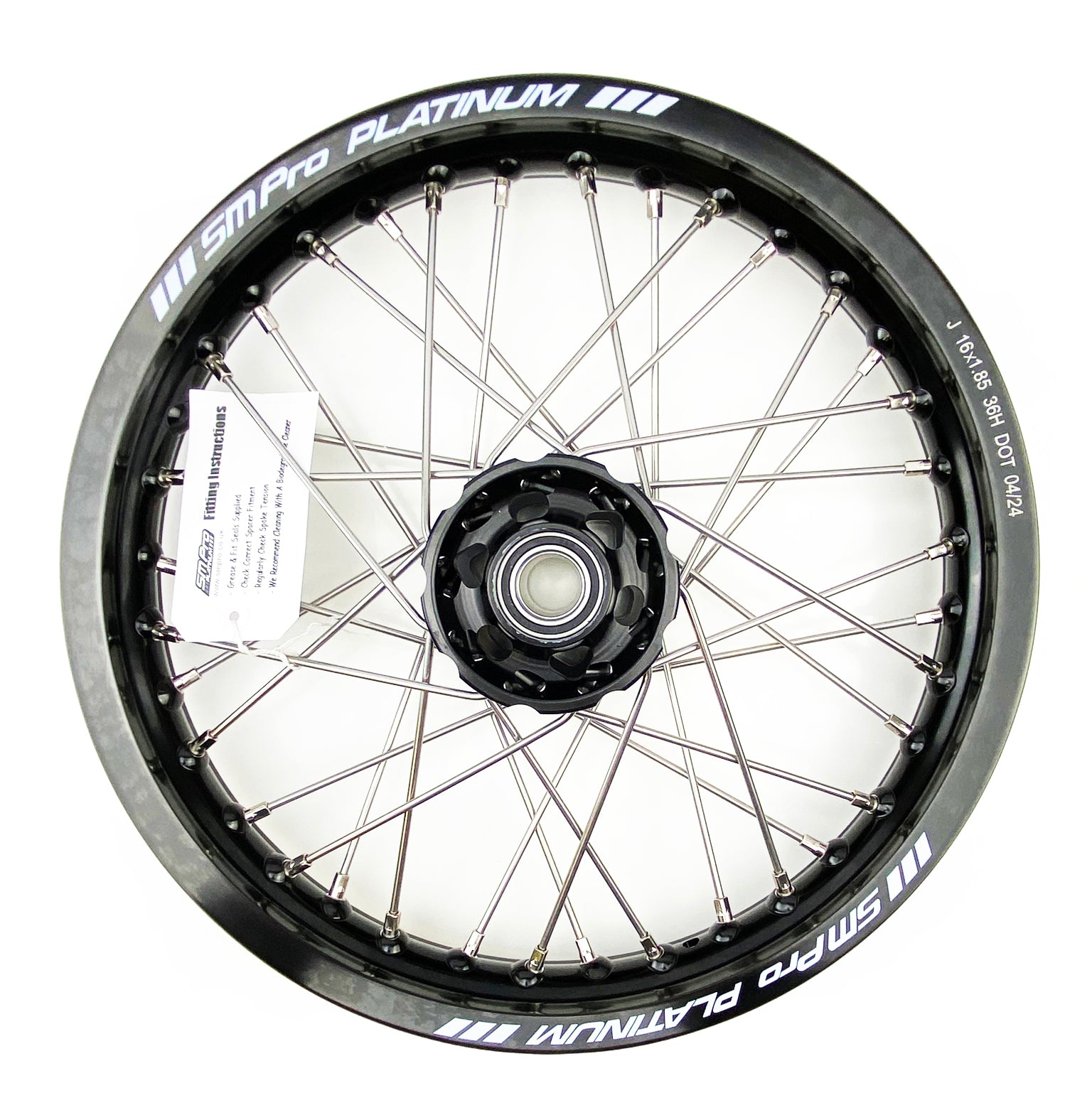 Tag-z 16'' Tagz Sm Pro Sidecar Wheel 16 X 1.85 36
