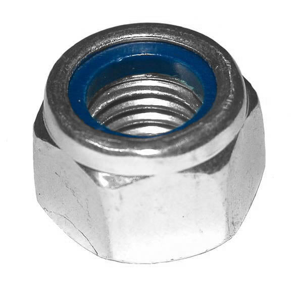 Tag-z M14 Nylon Lock Nut Bzp, Regular 16x22