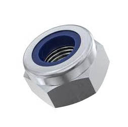 Tag-z M6 Nylon Lock Nut Stainless, Slim / Thin 8x10
