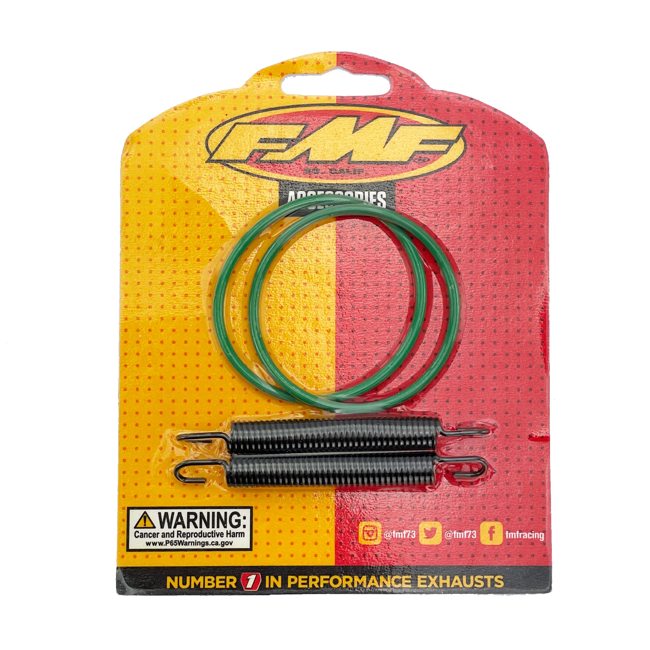 FMF Exhausts Exhaust Pipe Spring & O-ring Kit 89-01 Honda CR 500 R - Fmf 011308