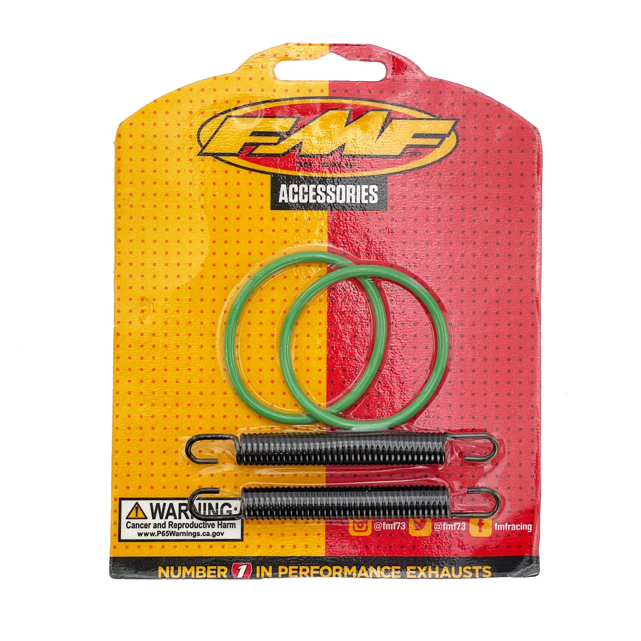 FMF Exhausts Exhaust Pipe Spring & O-ring Kit 92-07 Honda CR 250 R - Fmf 011307