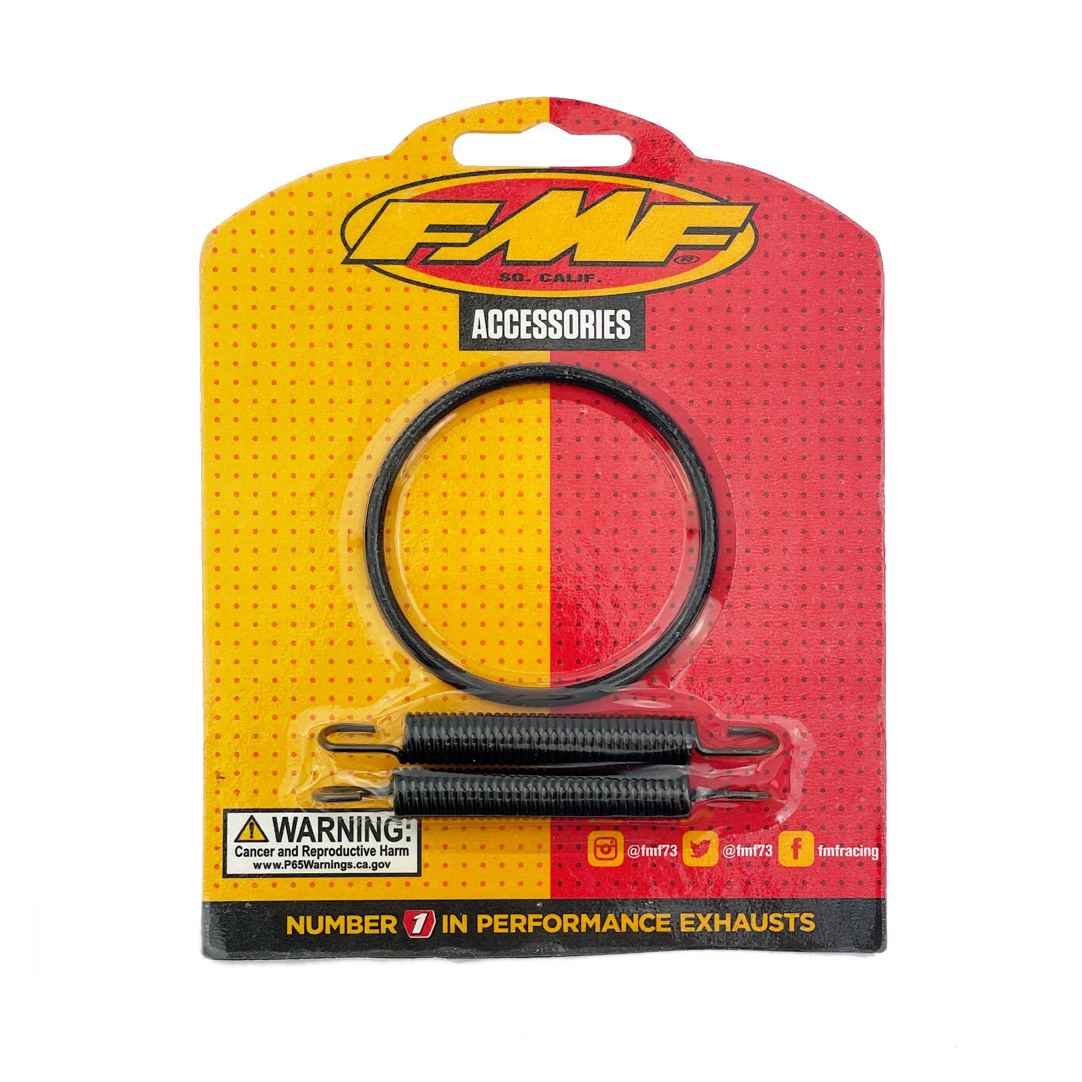 FMF Exhausts Exhaust Pipe Spring & O-ring Kit 87-94 Yamaha YZ 250 - Fmf 011317