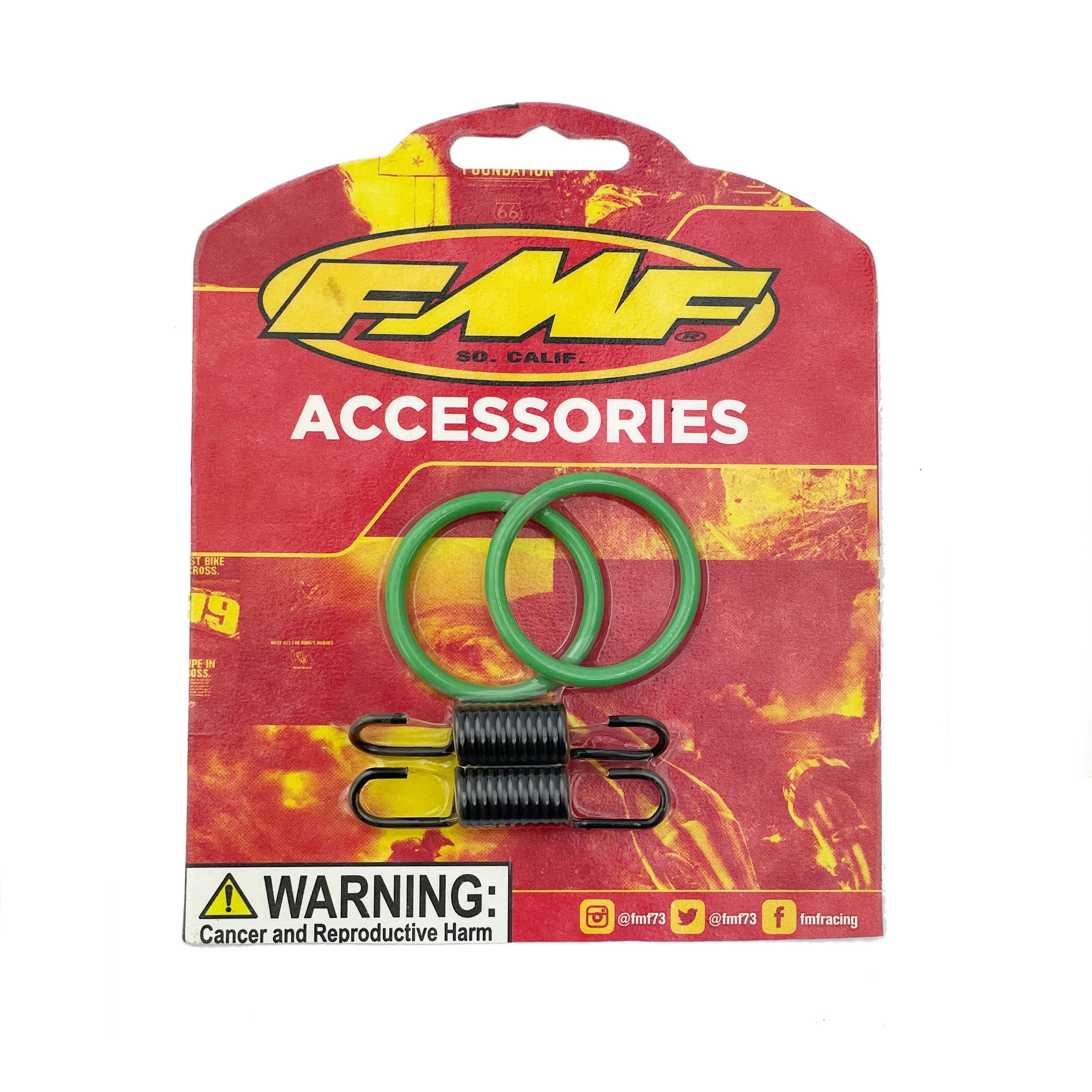 FMF Exhausts Exhaust Pipe Spring & O-ring Kit 98-25 Kawasaki Suzuki KX 80 85 100 112 RM - Fmf 011310