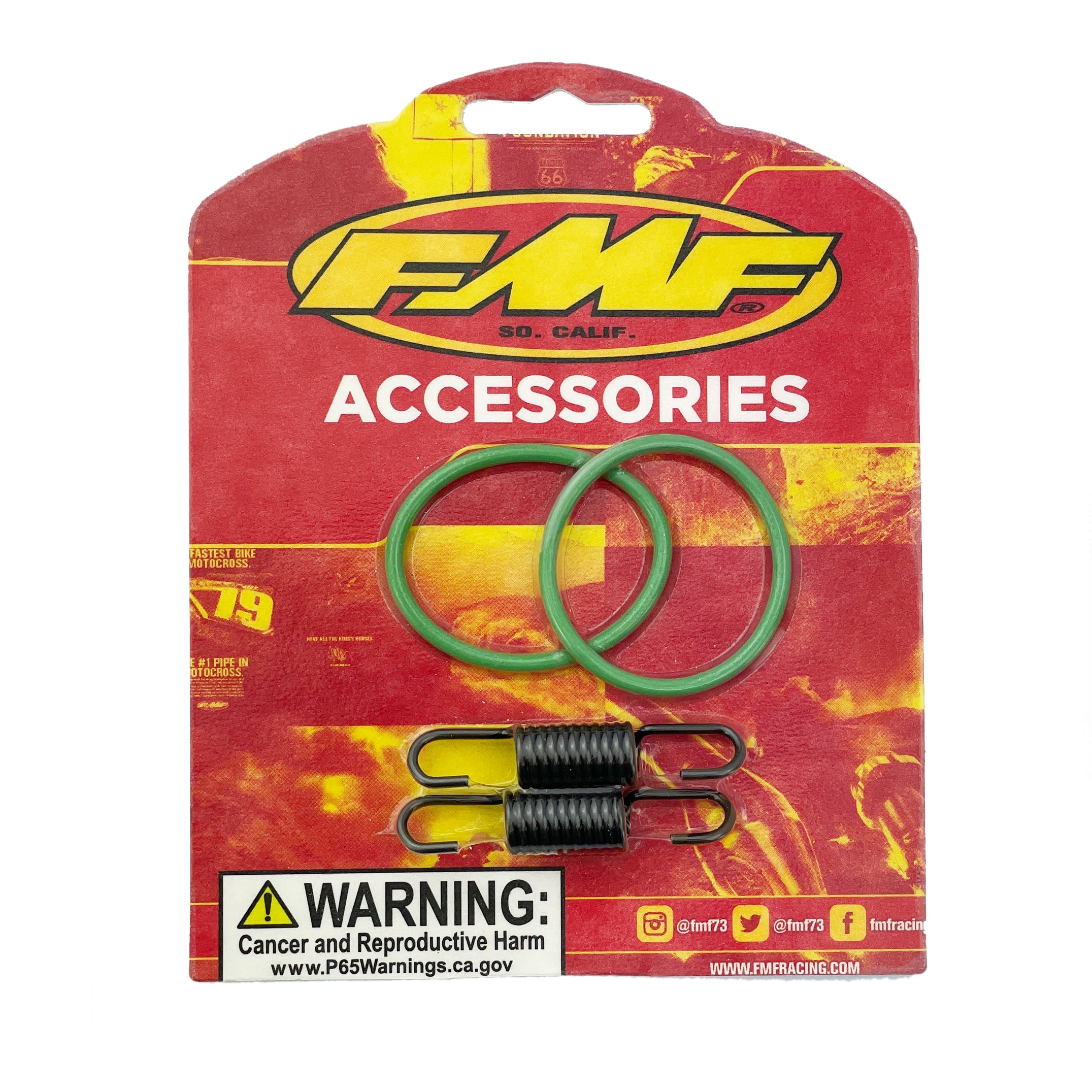 FMF Exhausts Exhaust Spring & O-ring Kit 97-07 Suzuki RM 125 - Fmf 011313