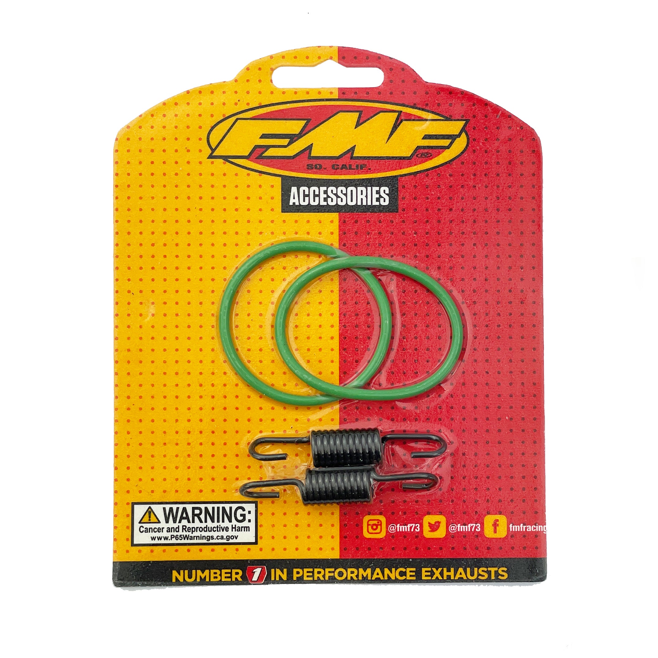 FMF Exhausts Exhaust Pipe Spring & O-ring Kit 94-08 Suzuki RM 250 - Fmf 011314