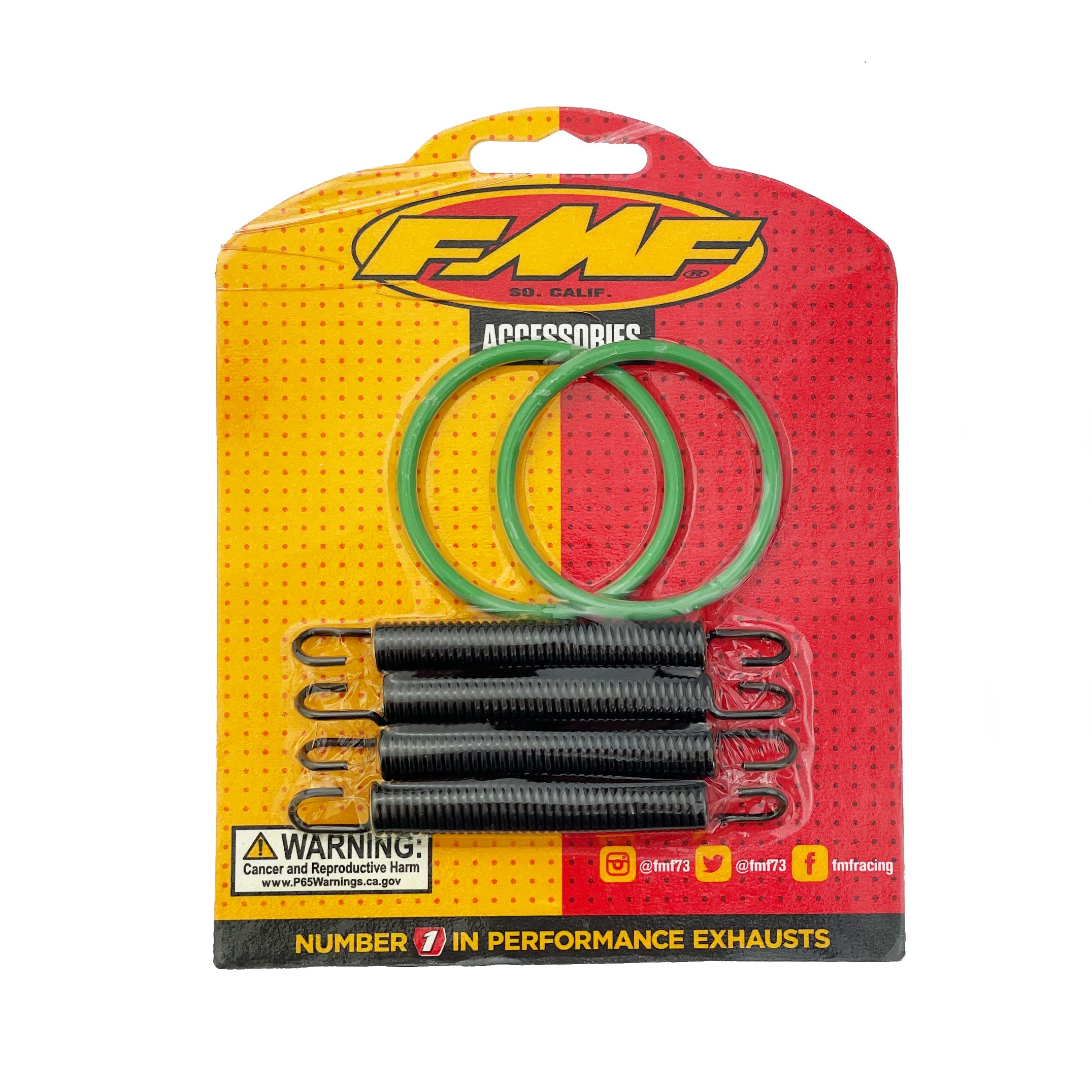 FMF Exhausts Exhaust Pipe Spring & O-ring Kit 87-06 Yamaha Banshee - Fmf 011319