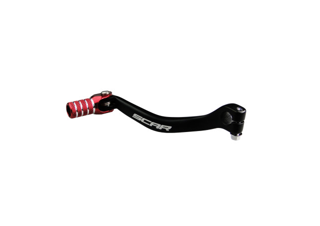 Scar Racing Gear Shift Lever Red Tip 19-26 Honda CRF 250 300 F Scar GSL141