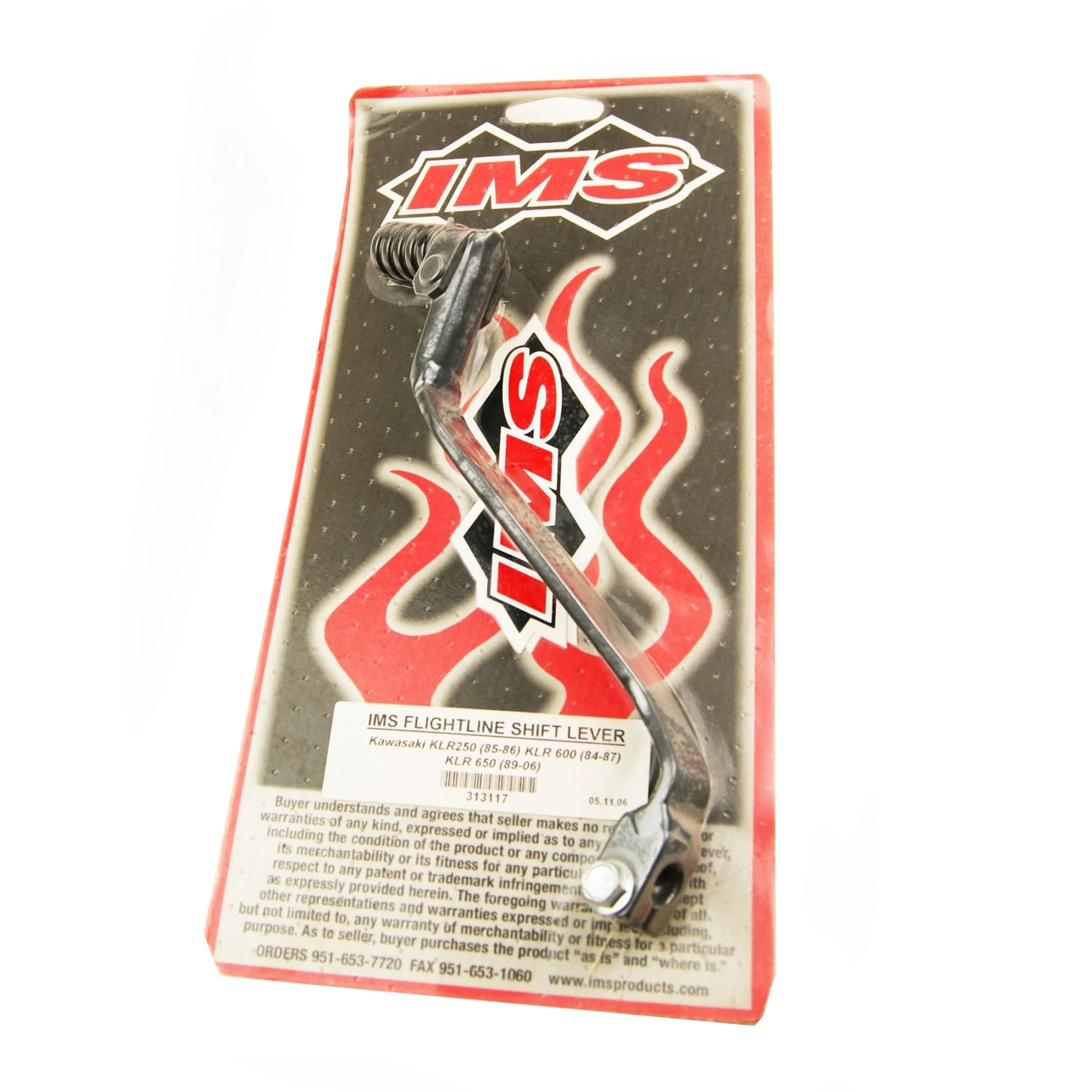 IMS Products Gear Lever Ims Steel KLR250 KLR650, 13156-1178, 13242-0011, 313117