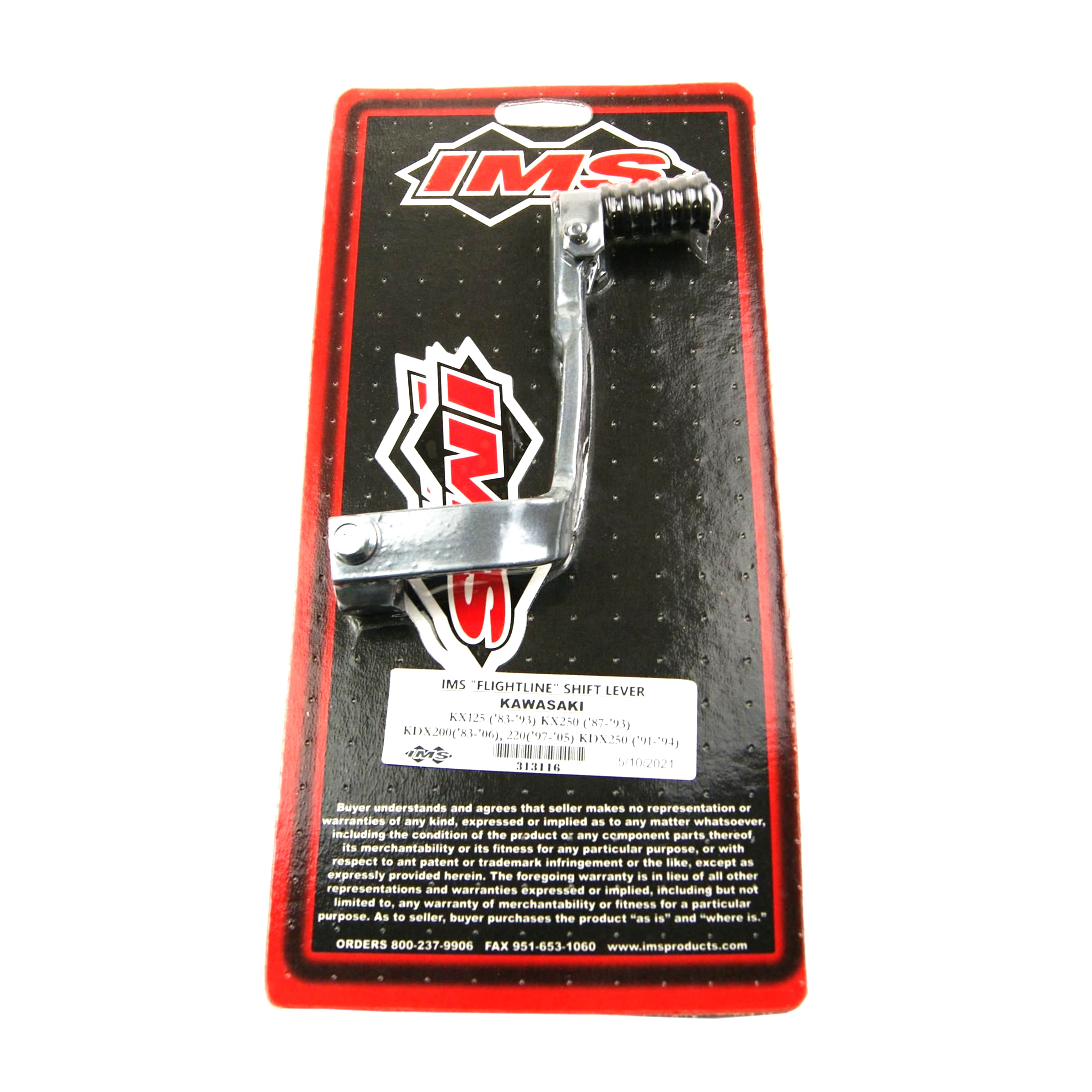 IMS Products Gear Lever Ims KDX200 KDX220, 13242-1319, 13156-1339, 313116