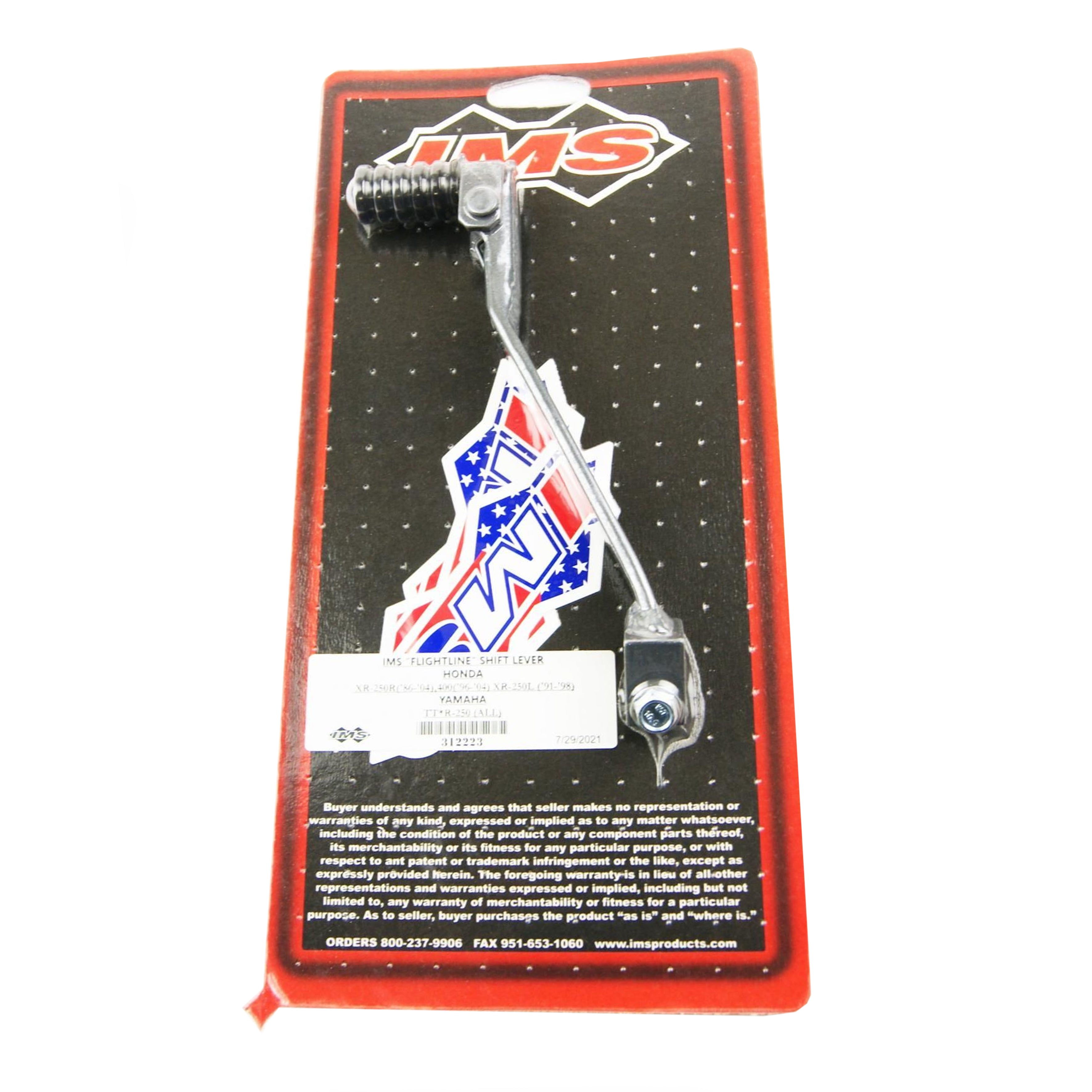IMS Products Gear Lever Ims XR250 XR400, 24700-kcy-a10, 24700-kce-a10, 312223