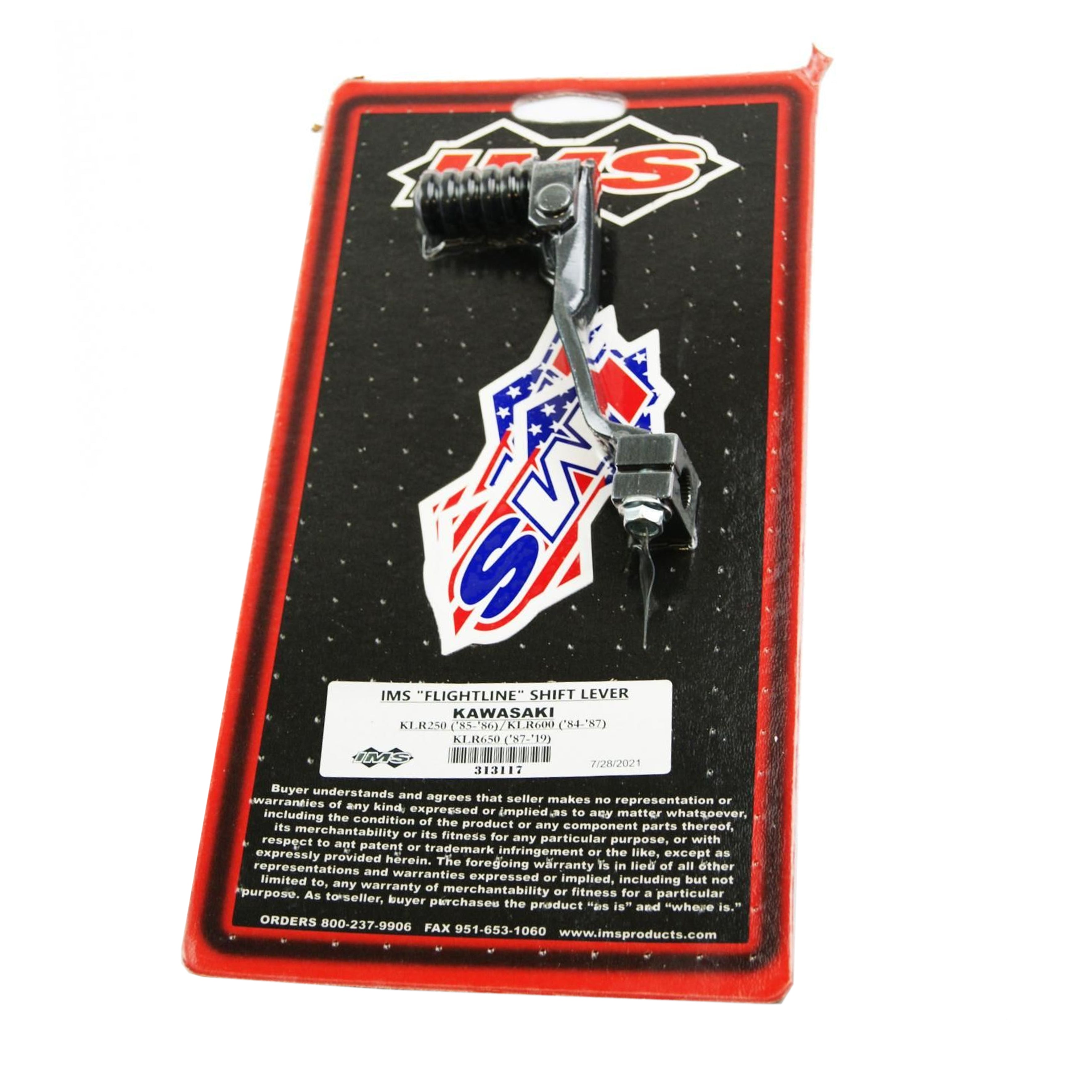 IMS Products Gear Lever Ims YZ125 WR500, 23x-18110-01-00, 1lx-18110-02, 317317