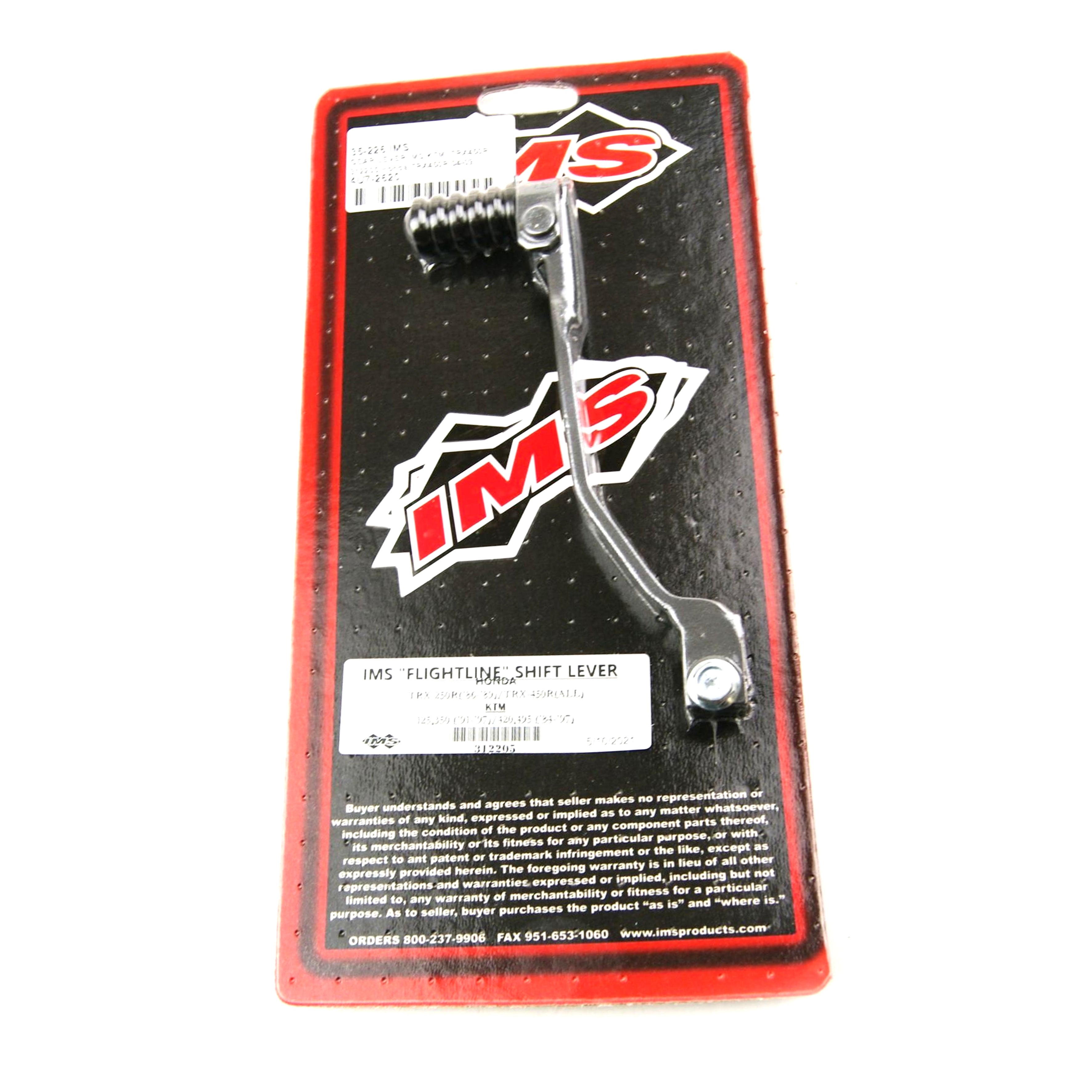 IMS Products Gear Lever Ims KTM, TRX450R, 312205 Honda TRX450R 04-09, 24700-hp1-305, 24700-hp1-600