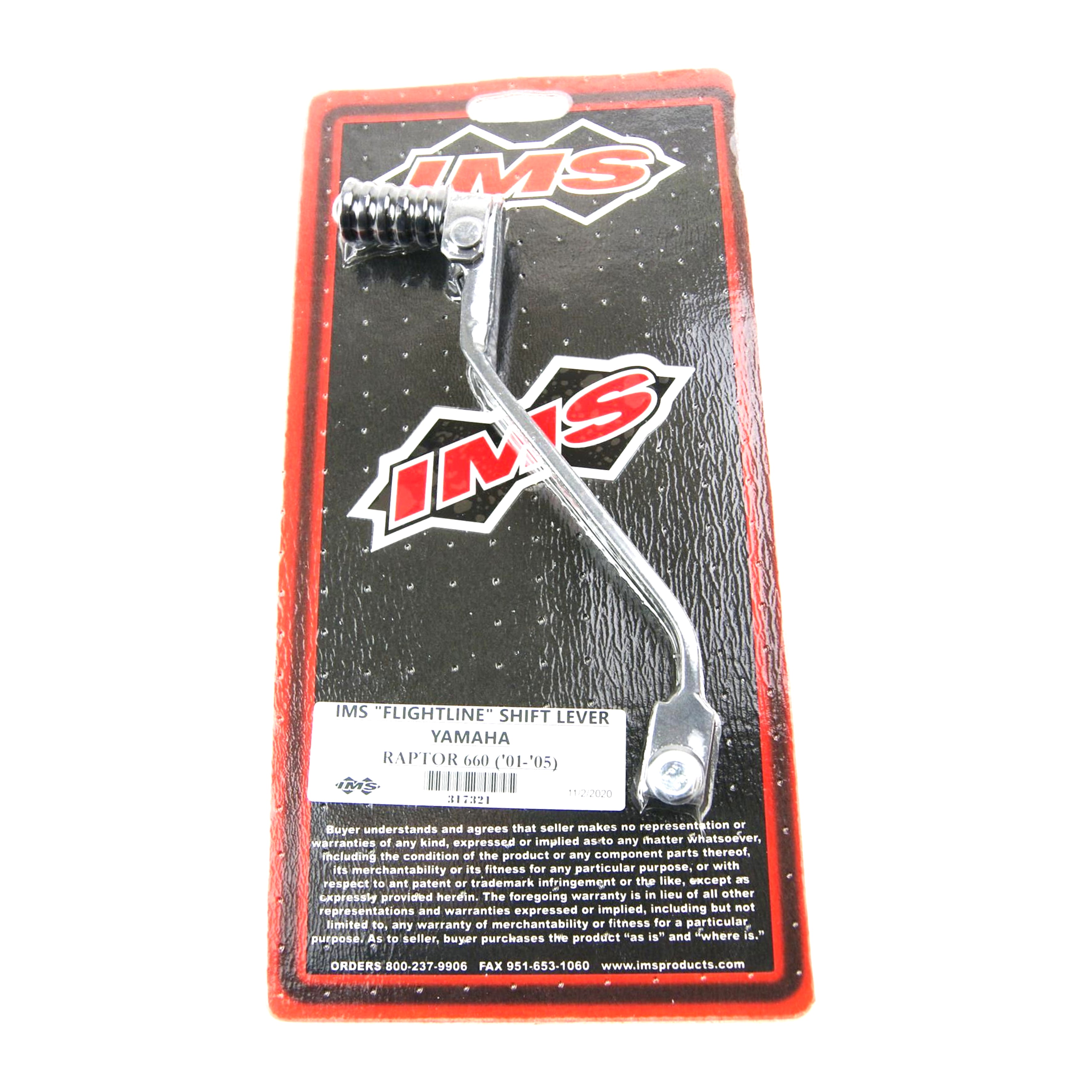 IMS Products Gear Lever Ims YFM660 Raptor, 4d3-18110-10-00, 4d3-18110-00-00 1s3-18110-10-00, Ims 317321