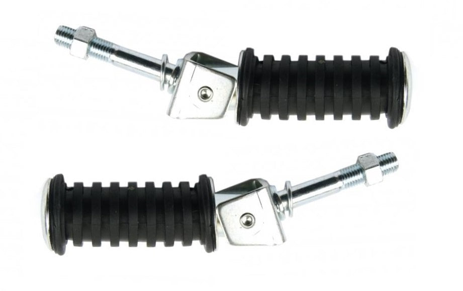 FIR Foot Peg Universal M10 Stud Fit, Angled Mount