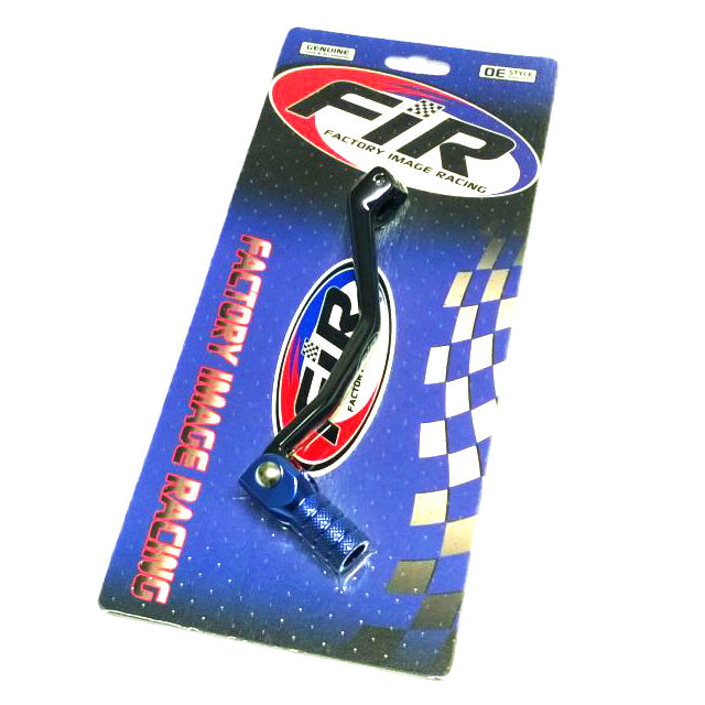 FIR Gear Lever Shift YZ WR 250, Aluminium Forged 5cu-18110-00, Fir Brand, Black & Blue