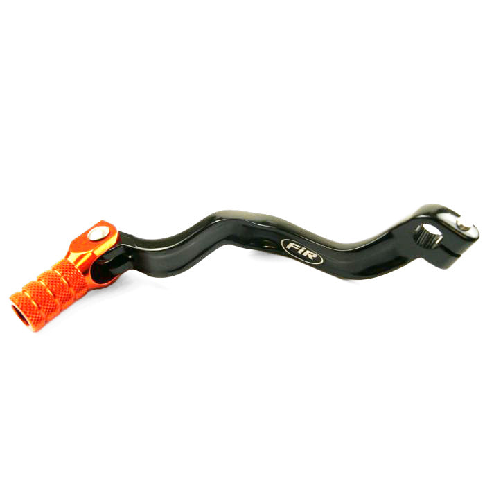 FIR Gear Lever Shift KTM 65 SX, Aluminium Forged 46034031100, Fir Brand, Black & Orange
