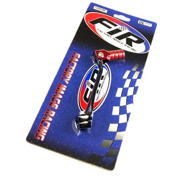 FIR Gear Lever Shift CRF150R 07-18, Aluminium Forged 24700-kse-000, Fir Brand, Black & Red