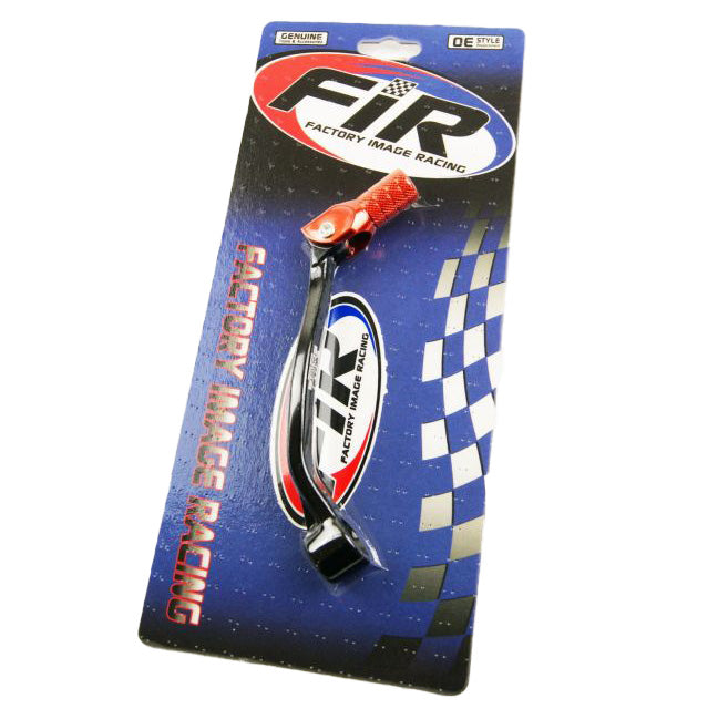 FIR Gear Lever Shift KTM 85 105, Aluminium Forged 47034031000, Fir Brand, Black & Orange