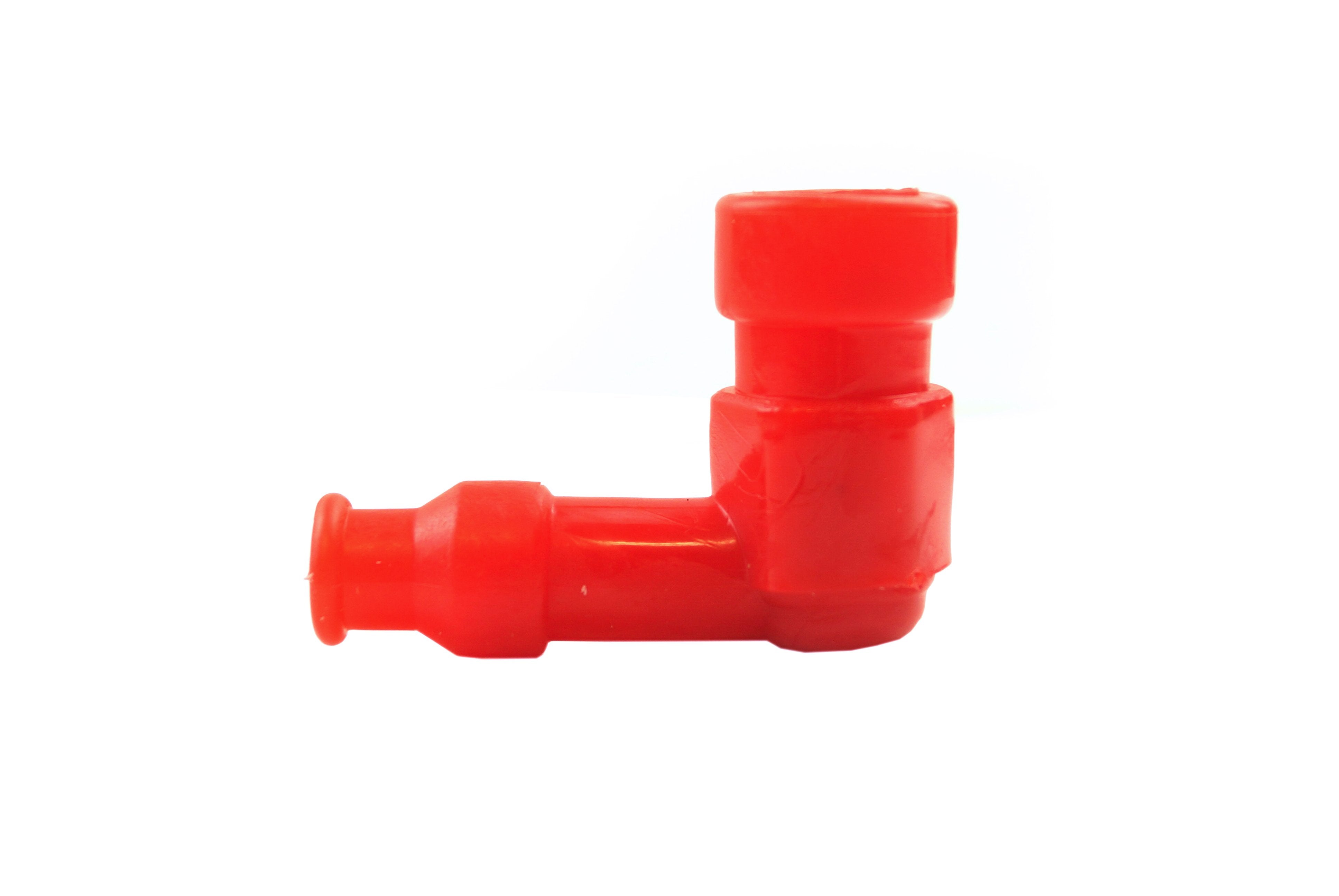 FIR Spark Plug Cap Rubber Red Universal