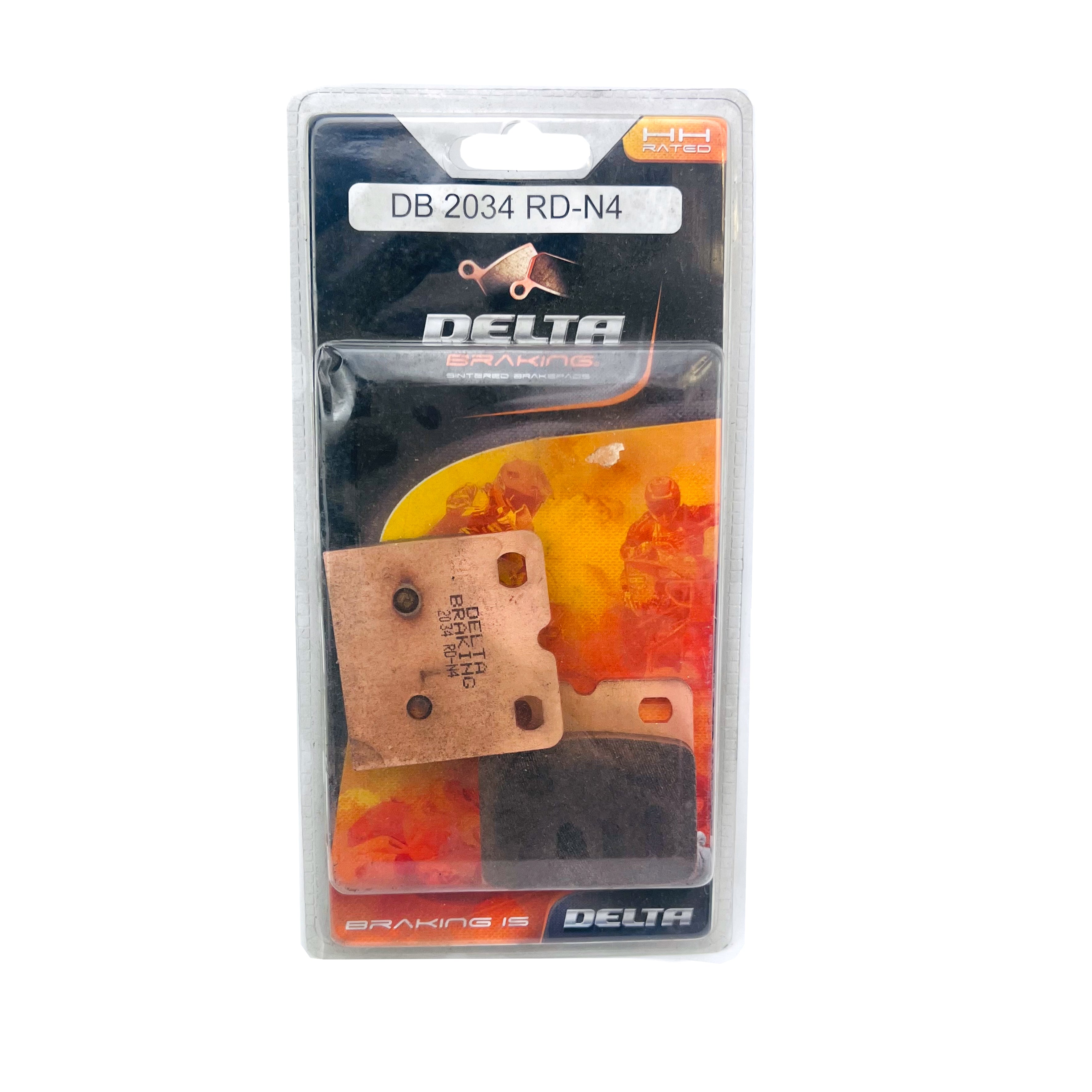 Delta Brake Pads Delta RDN4 Sintered Metal DB2034 FA18 VD907