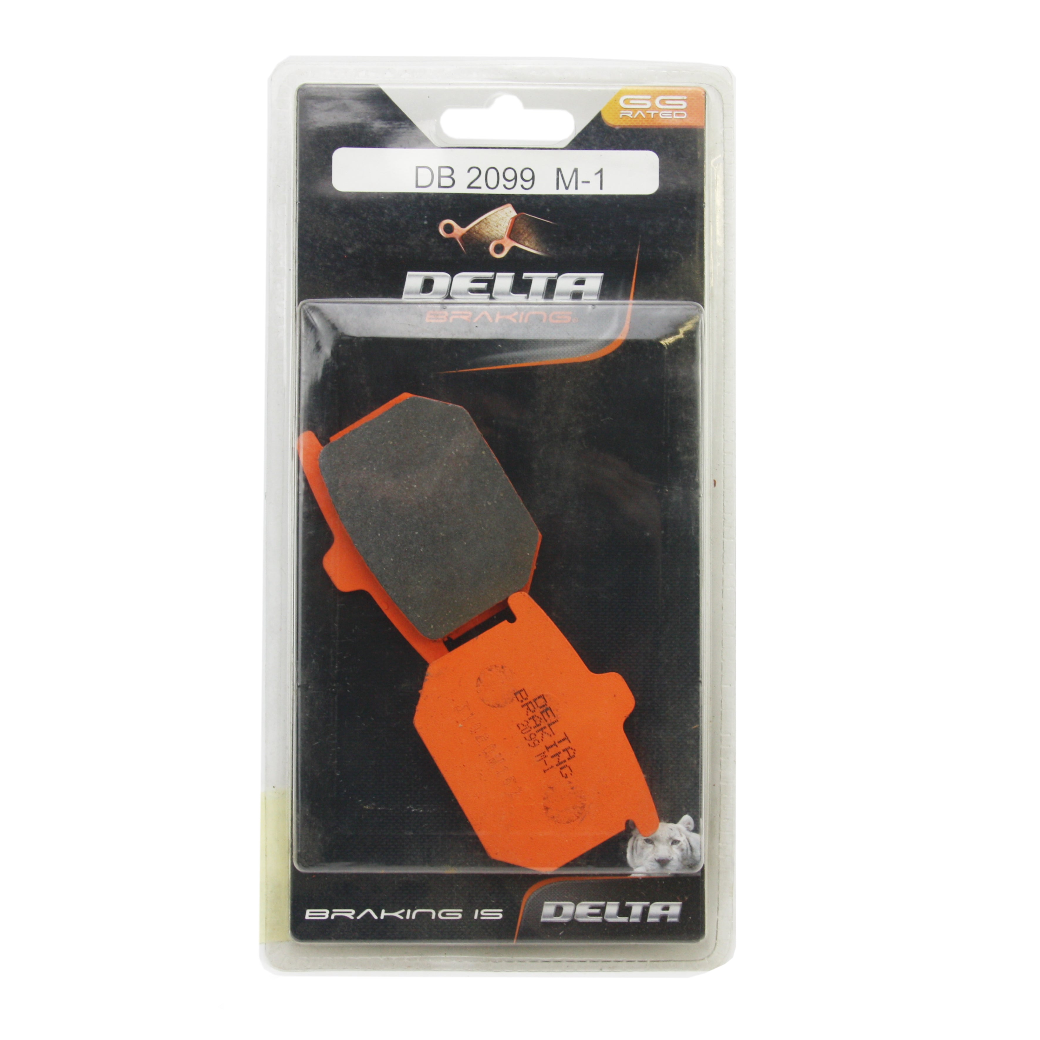 Delta Brake Pads Delta M1 Organic Pads DB2099 (FA29 FA30 FA31 VD112)