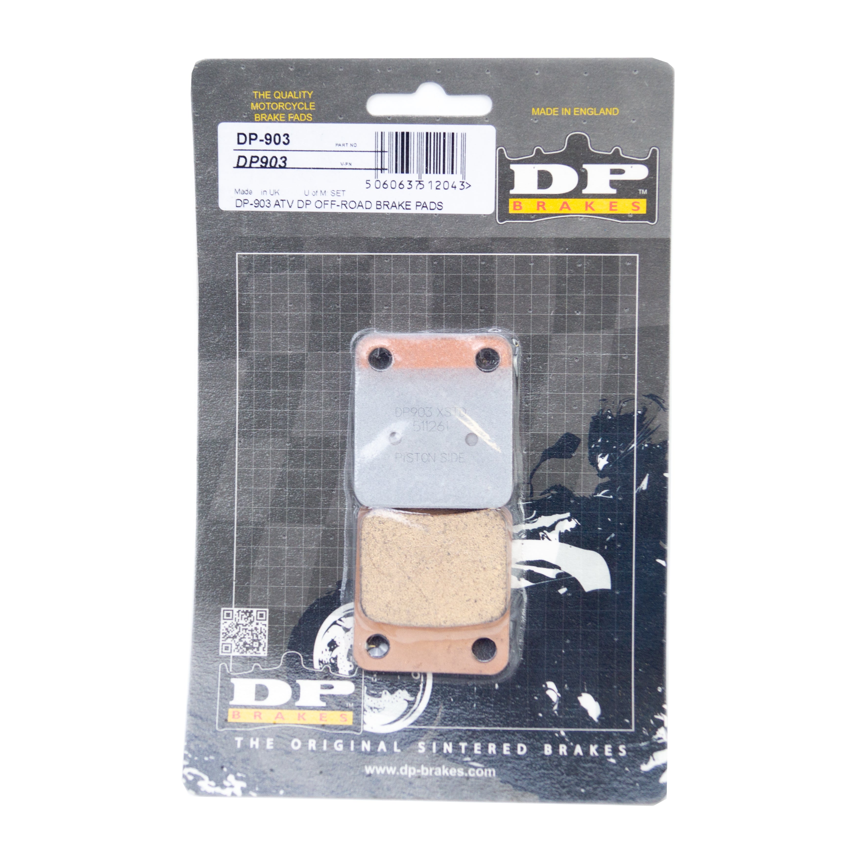 DP Brakes Brake Pads Sintered Dp Brakes, DP903 Premium Sintered Hd, 39-054/2