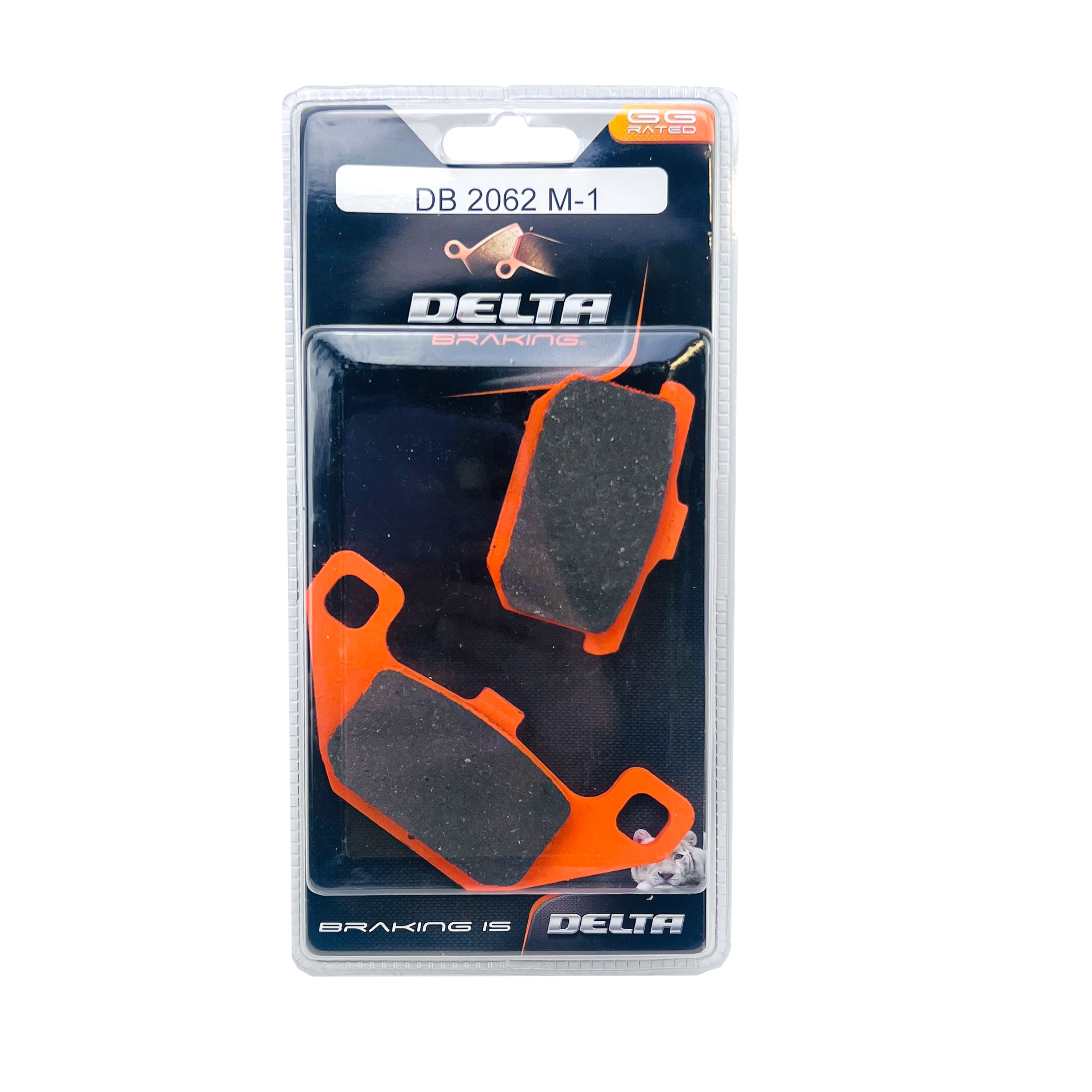 Delta Brake Pads Delta M1 Organic Pads DB2062 (FA85 VD424 VD426)