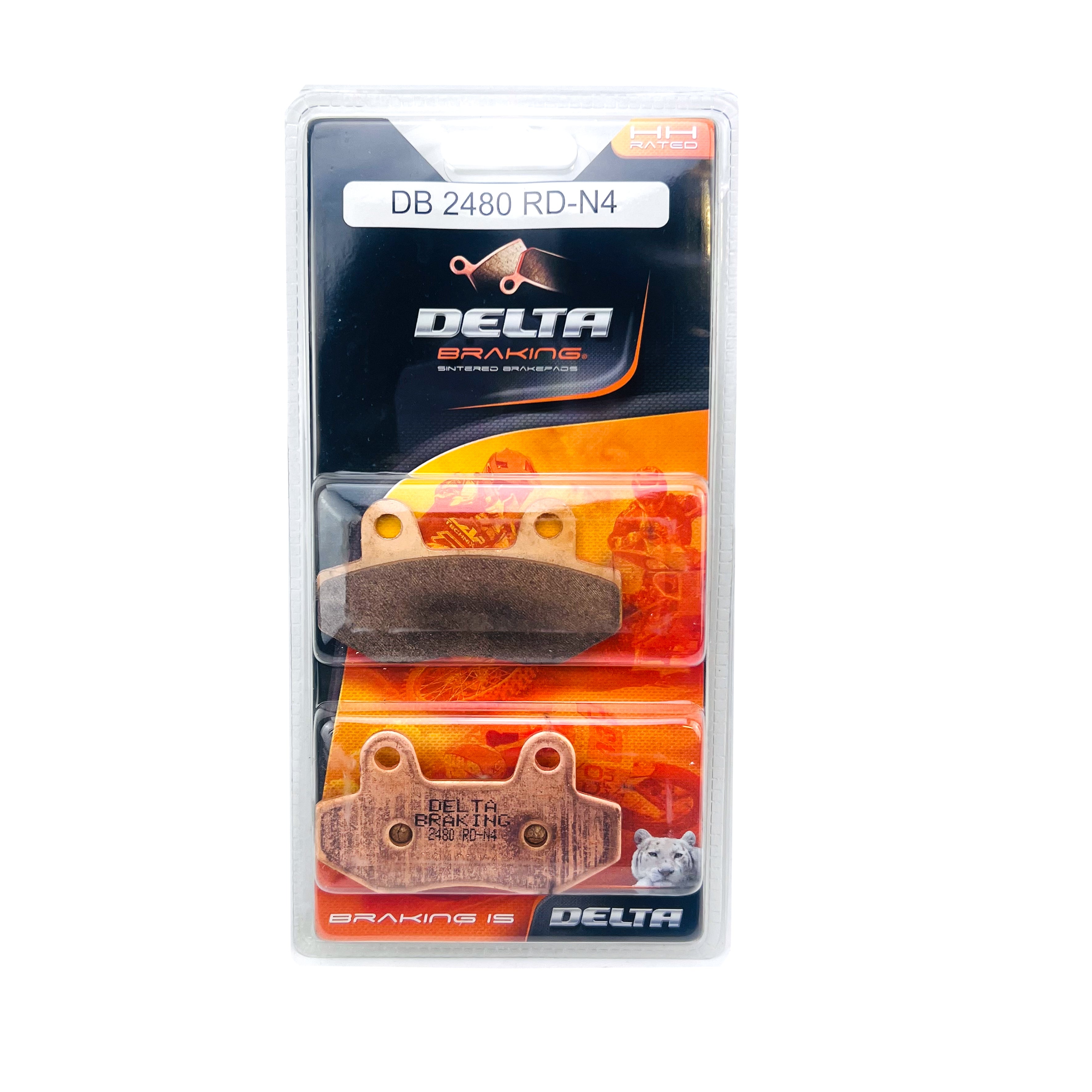 Delta Brake Pads Delta RDN4 Sintered Metal DB2480 (FA86 VD131)