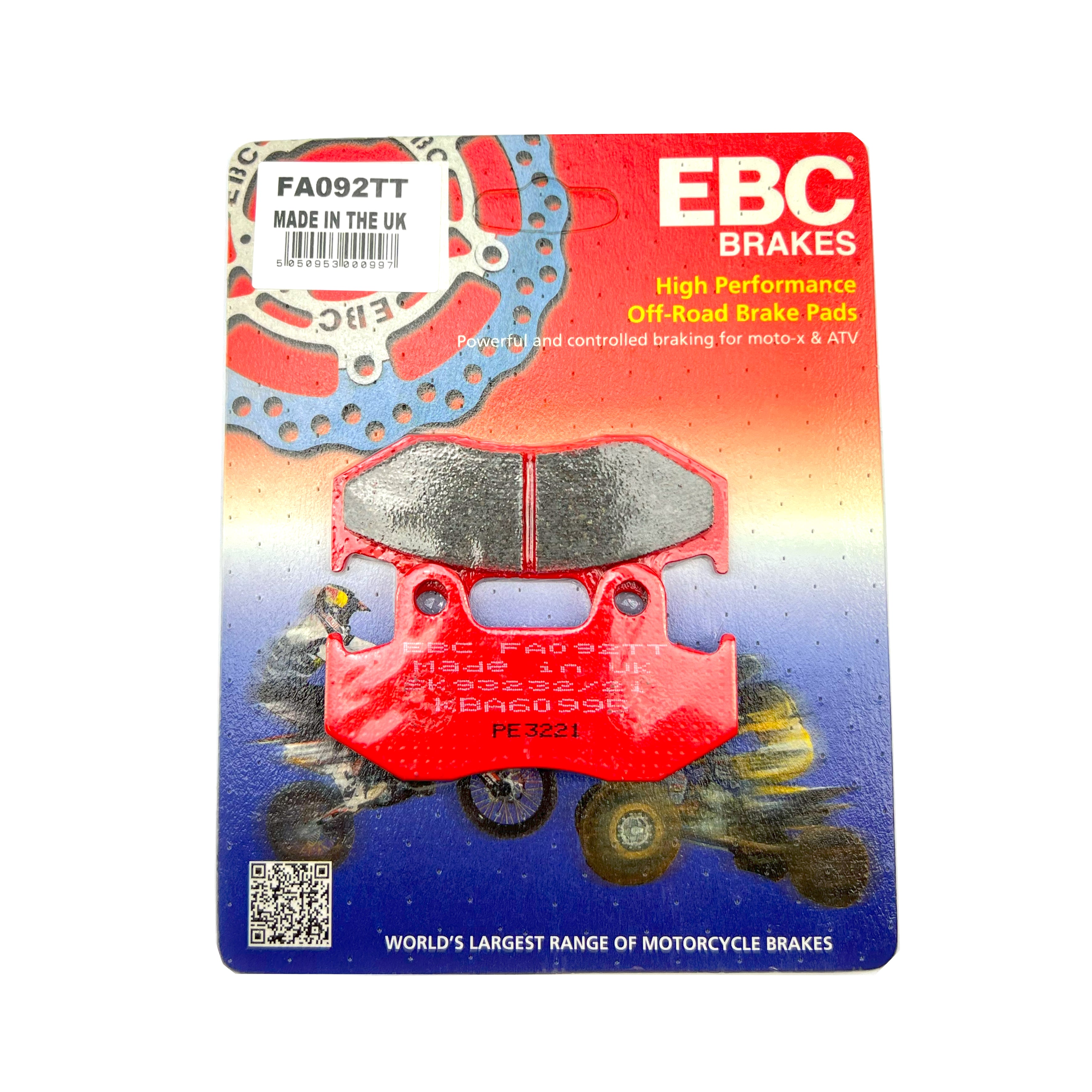 EBC Brake Pads Ebc FA92TT, Made in the Uk, FA092