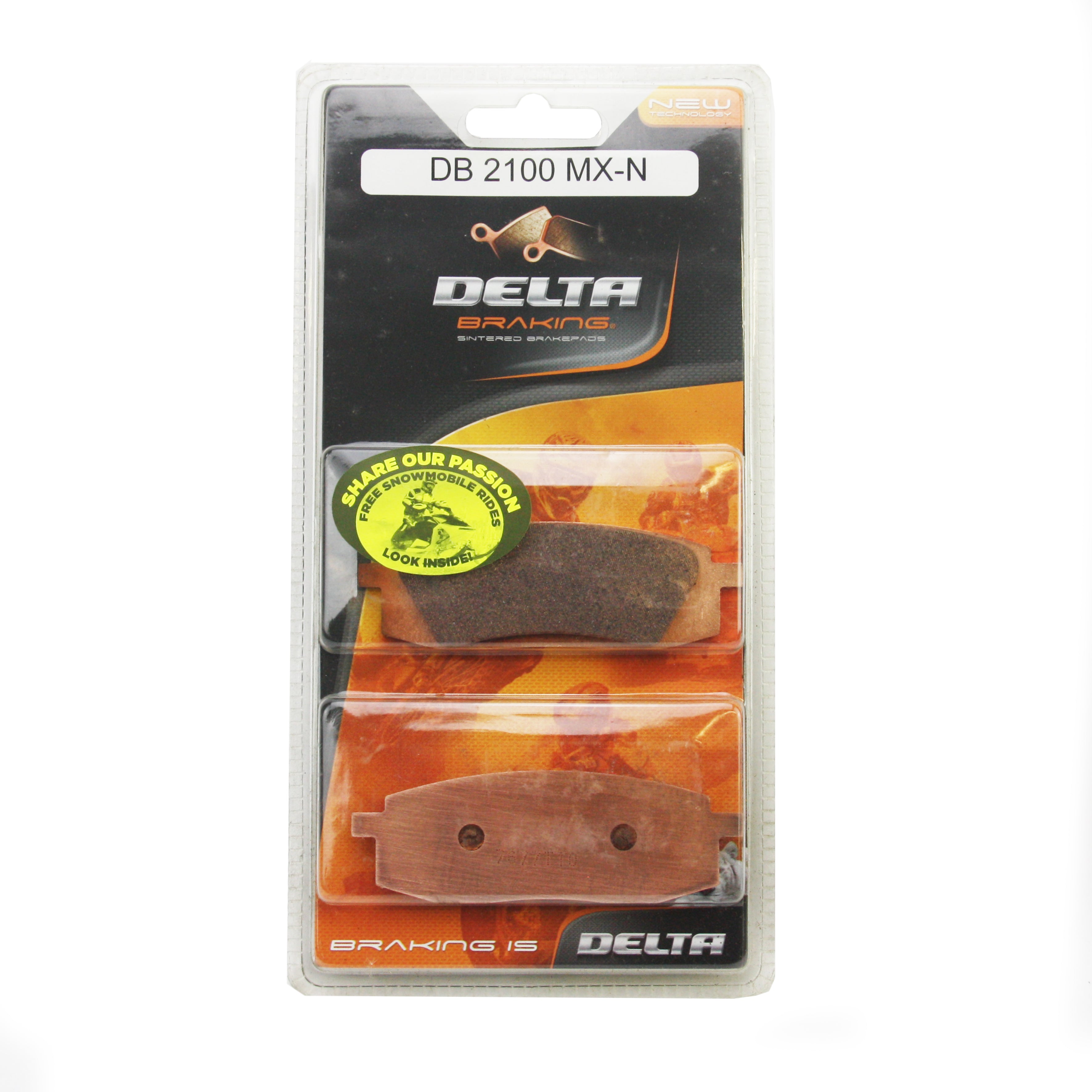 Delta Brake Pads Delta Orn(mxn) Sintered Metal Off Road Pads DB2100 (FA105 VD241)