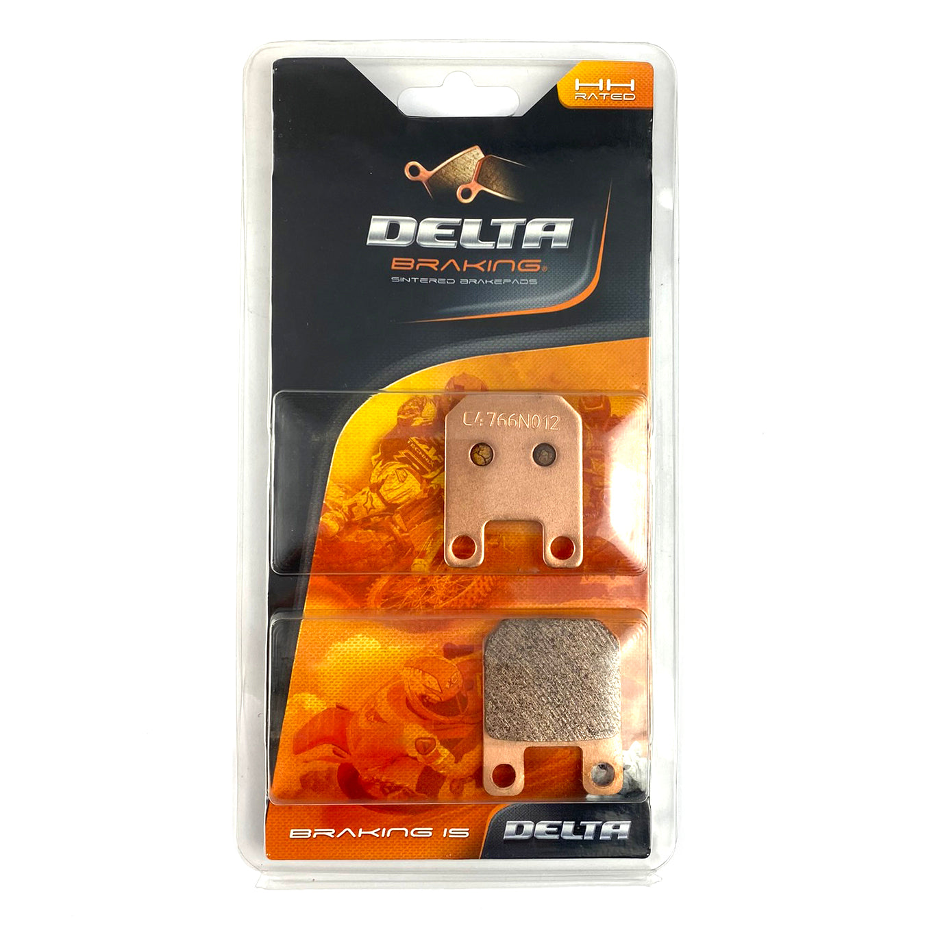 Delta Brake Pads Sintered Metal Hs, Delta MX-n High Friction, Delat Db2120-n, 41-607.h.oro