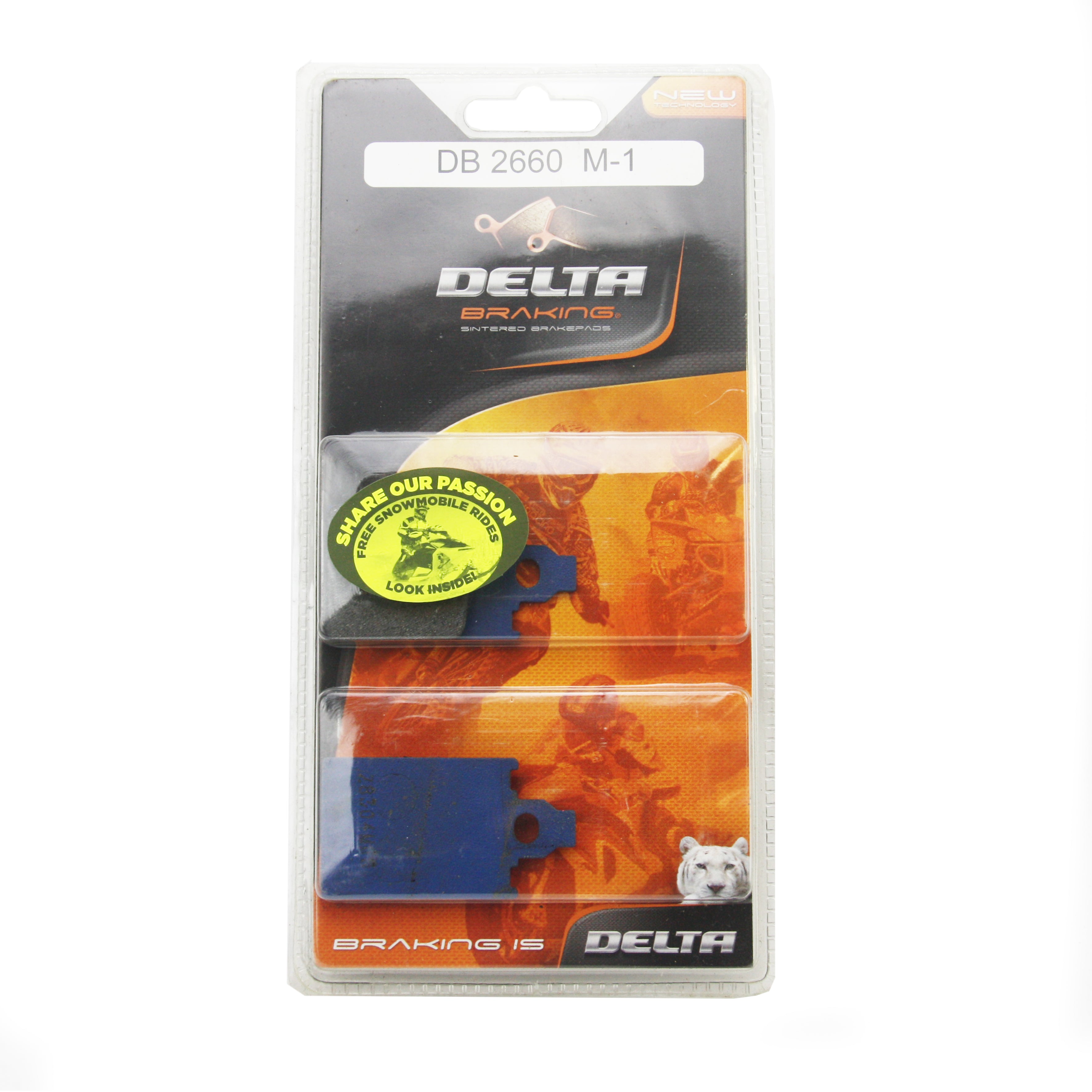 Delta Brake Pads Delta M1 Organic Pads DB2660 FA116 VD937