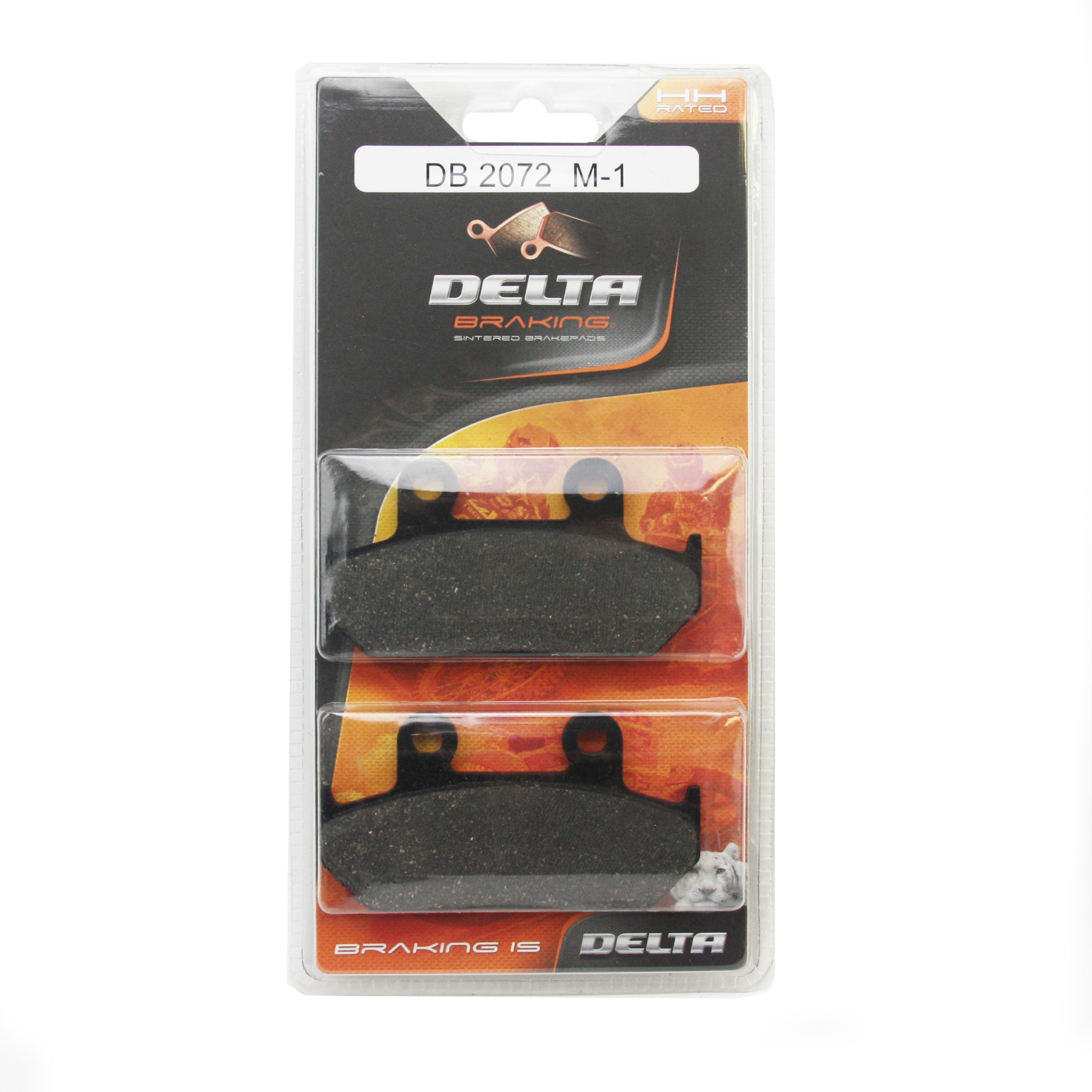 Delta Brake Pads Delta M1 Organic Pads DB2072 (fa124/2 Vd143/2)