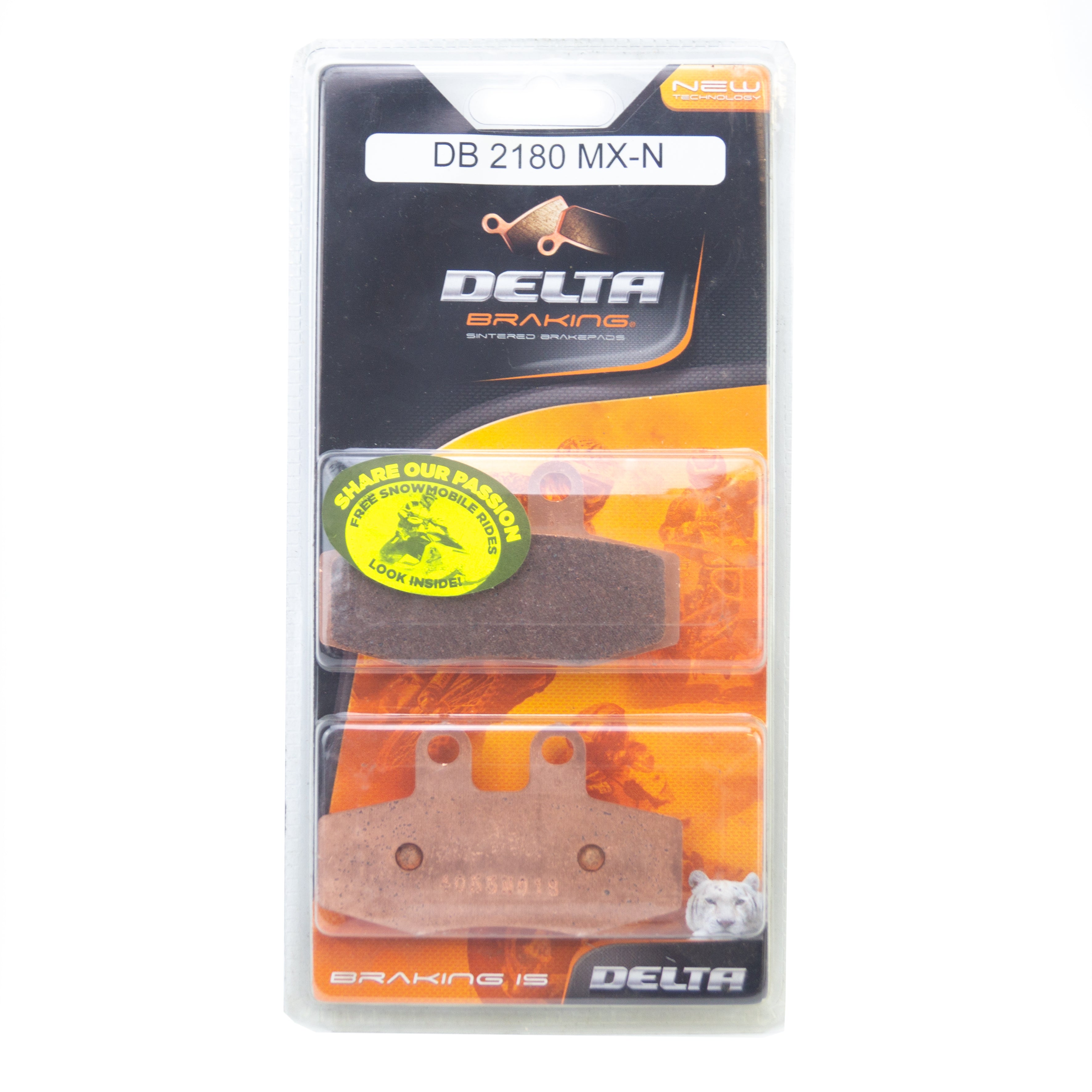 Delta Brake Pads Delta Orn(mxn) Sintered Metal Off Road Pads DB2180 (FA132 VD936)