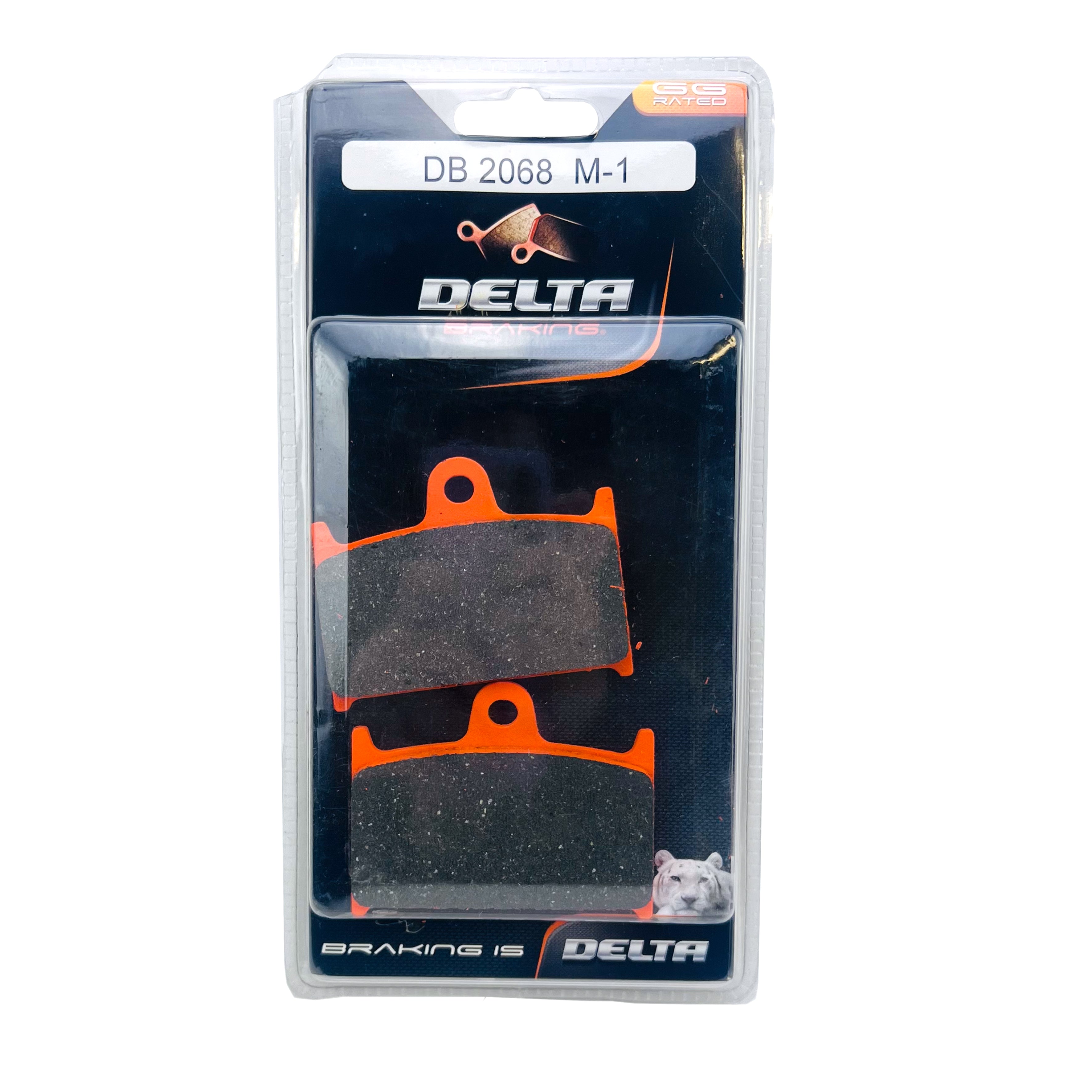 Delta Brake Pads Delta M1 Organic Pads DB2068 (FA145 VD343)