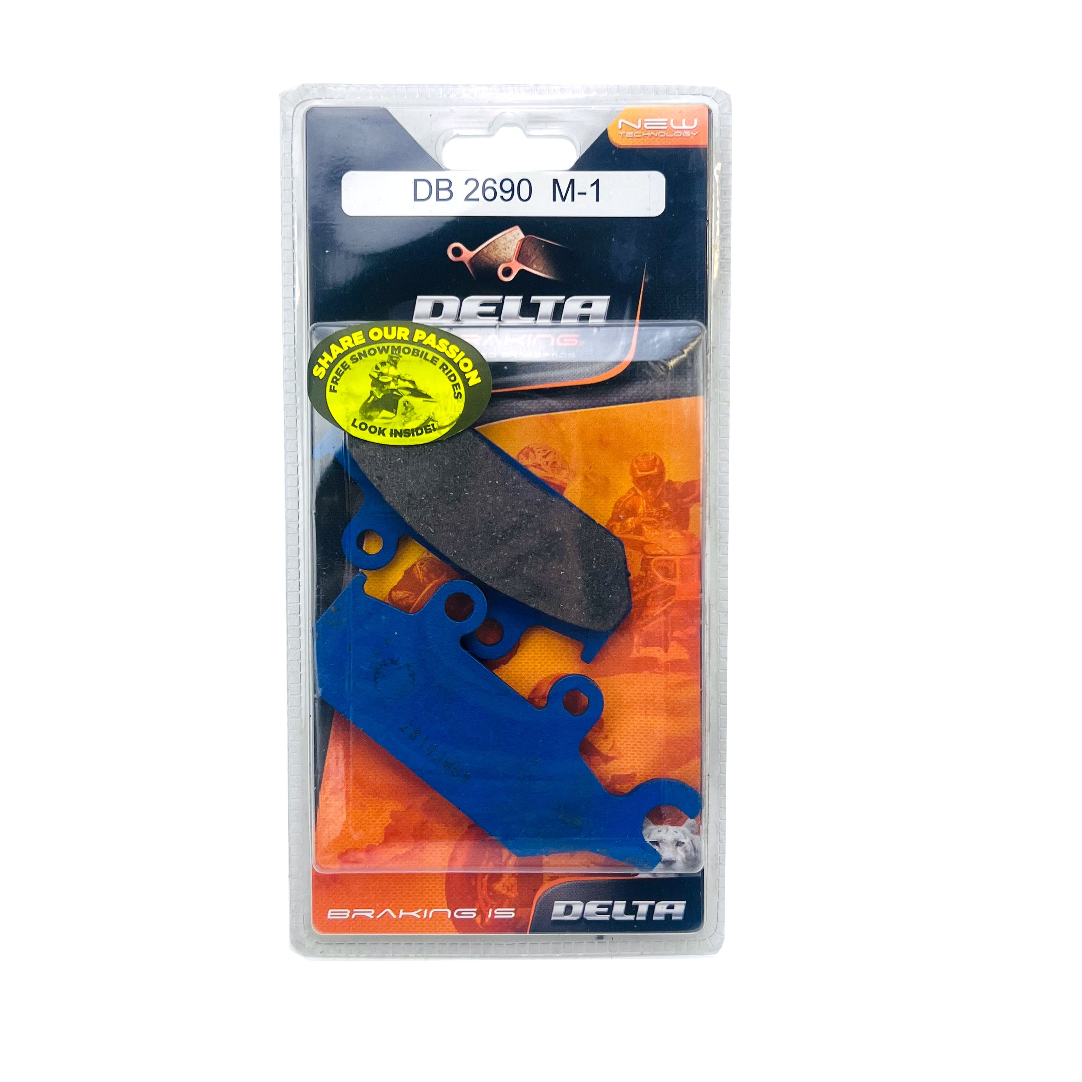 Delta Brake Pads Delta M1 Organic Pads DB2690 FA172 VD252