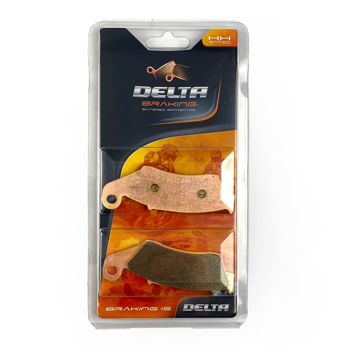 Delta Brake Pads Sintered Metal Hd, Delta Braking MX-d Extreme, Db2230-d, Bp023dddb