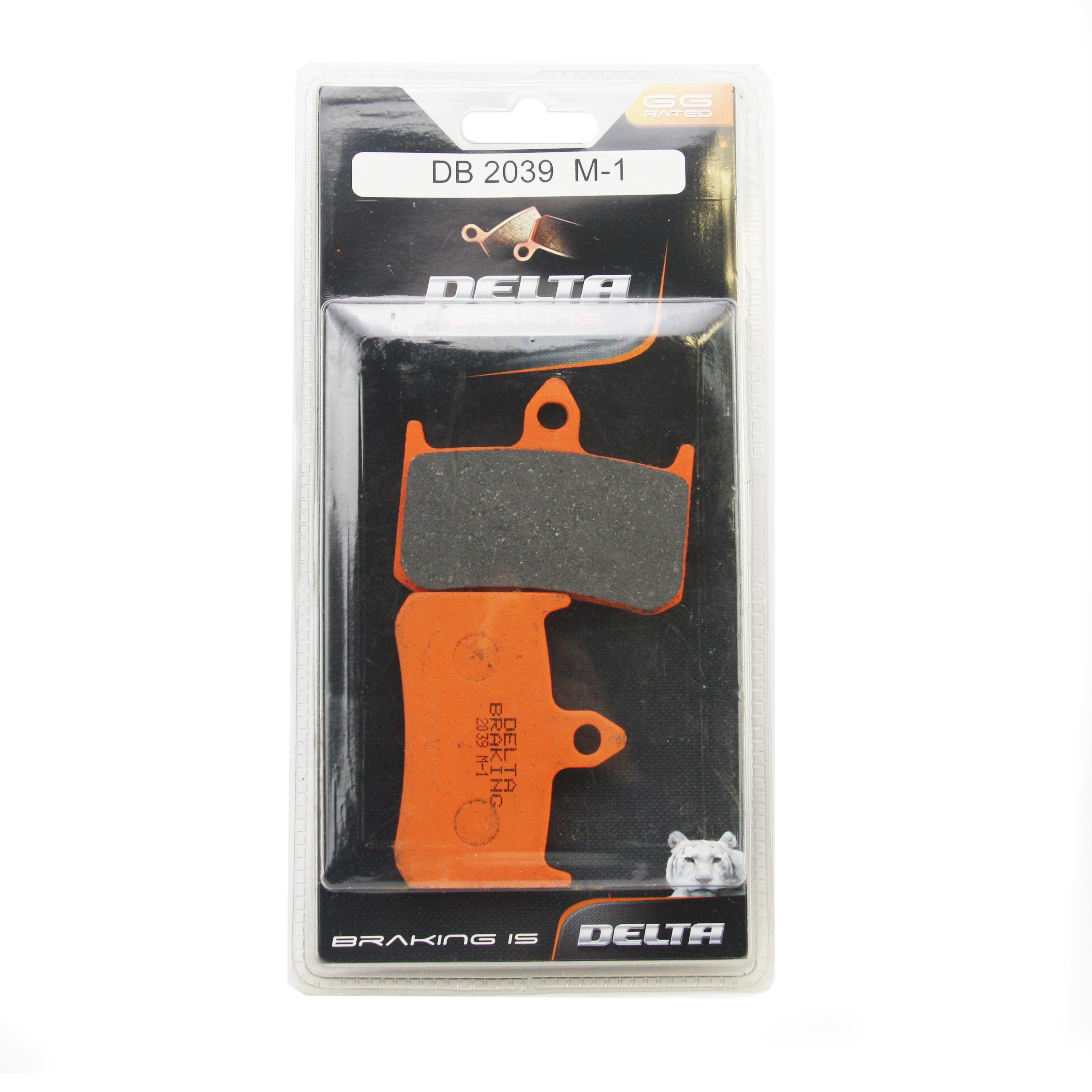 Delta Brake Pads Delta M1 Organic Pads DB2039 (FA14 FA187 VD154)