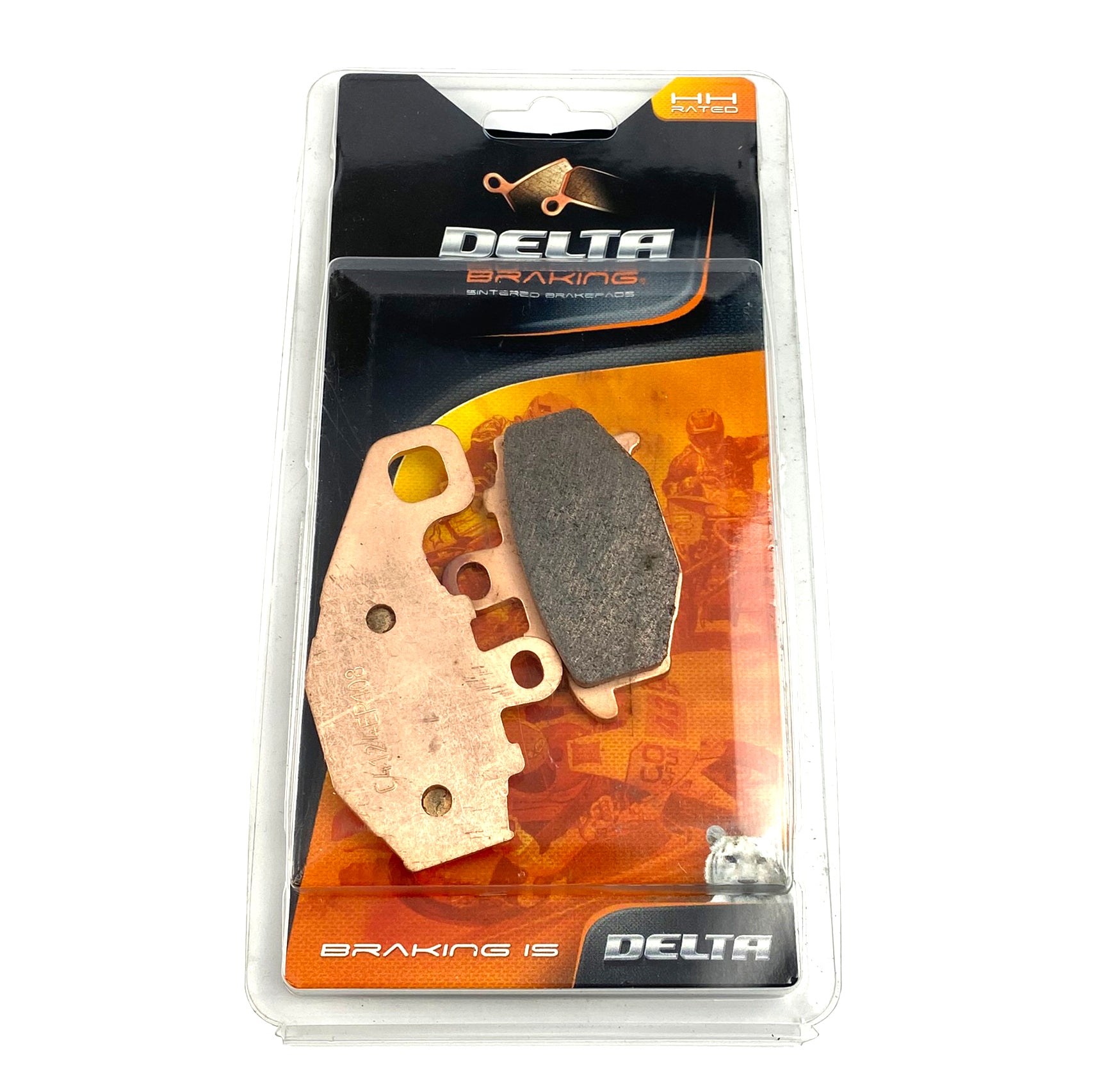 Delta Brake Pads Sintered Metal N4, Rd-n4 High Friction, Db2042.rd-n4, Bp108x00f