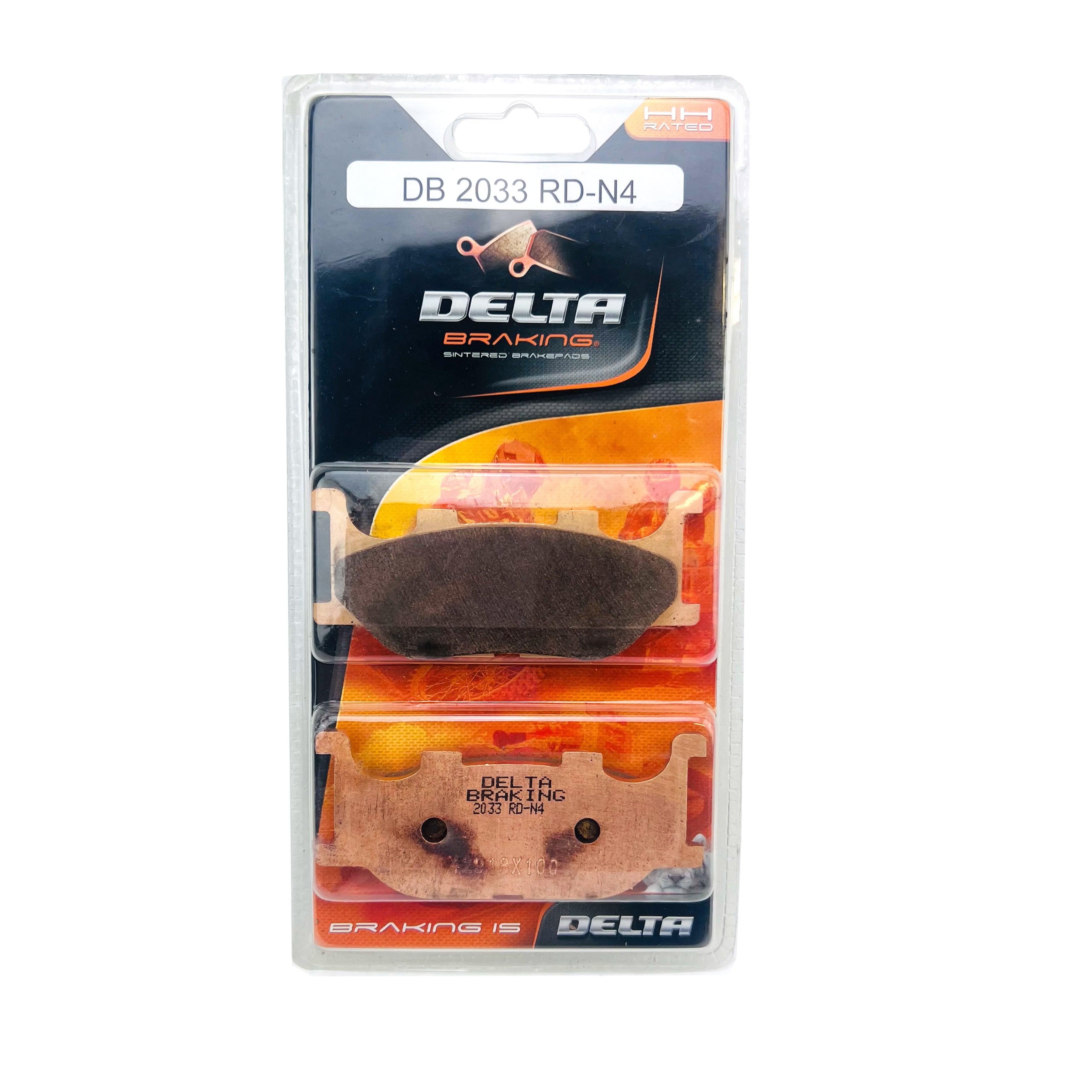 Delta Brake Pads Sintered Metal N4, Delta Braking, Db2033 High Friction FA425
