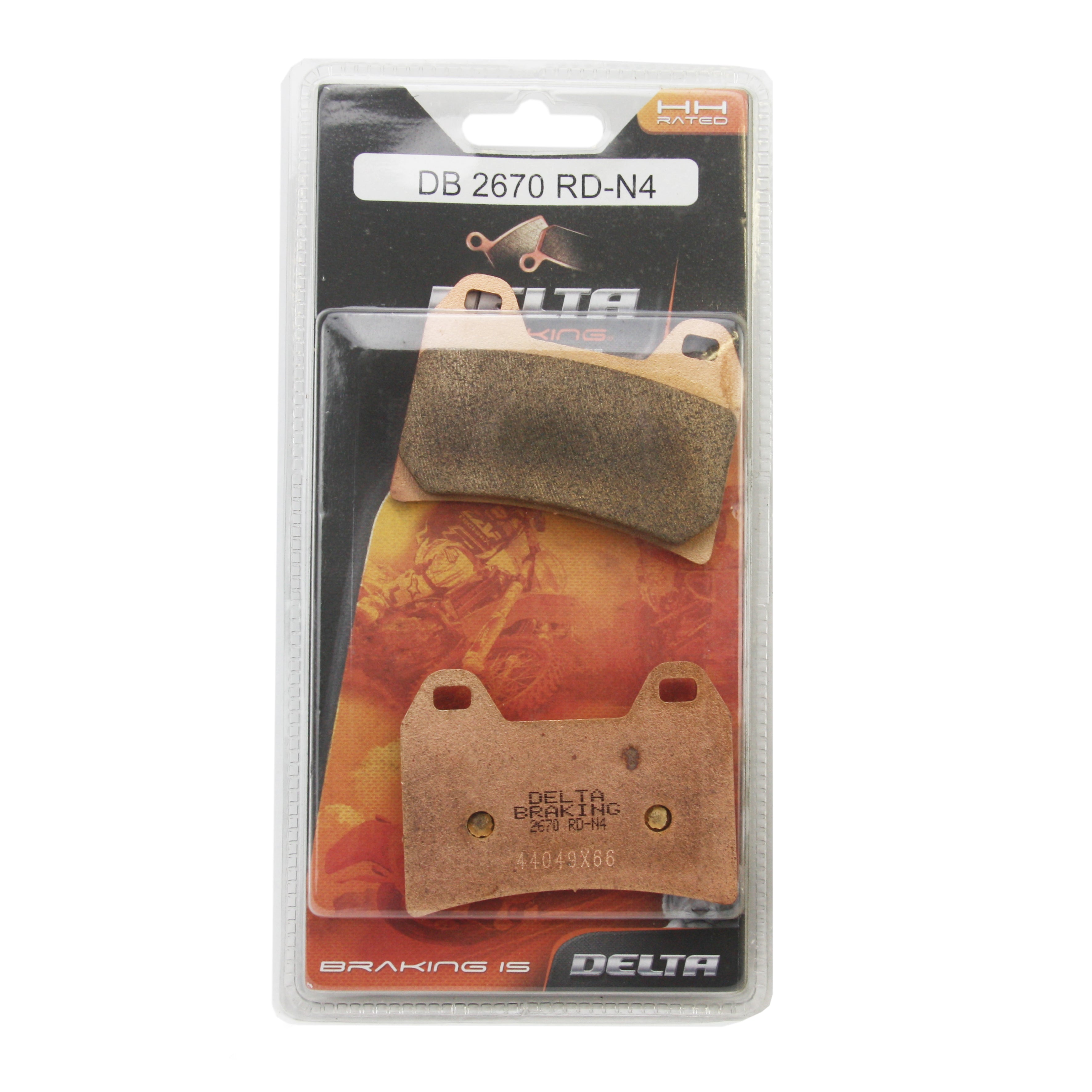 Delta Brake Pads Delta RDN4 Sintered Metal DB2670 (FA244 VD262)